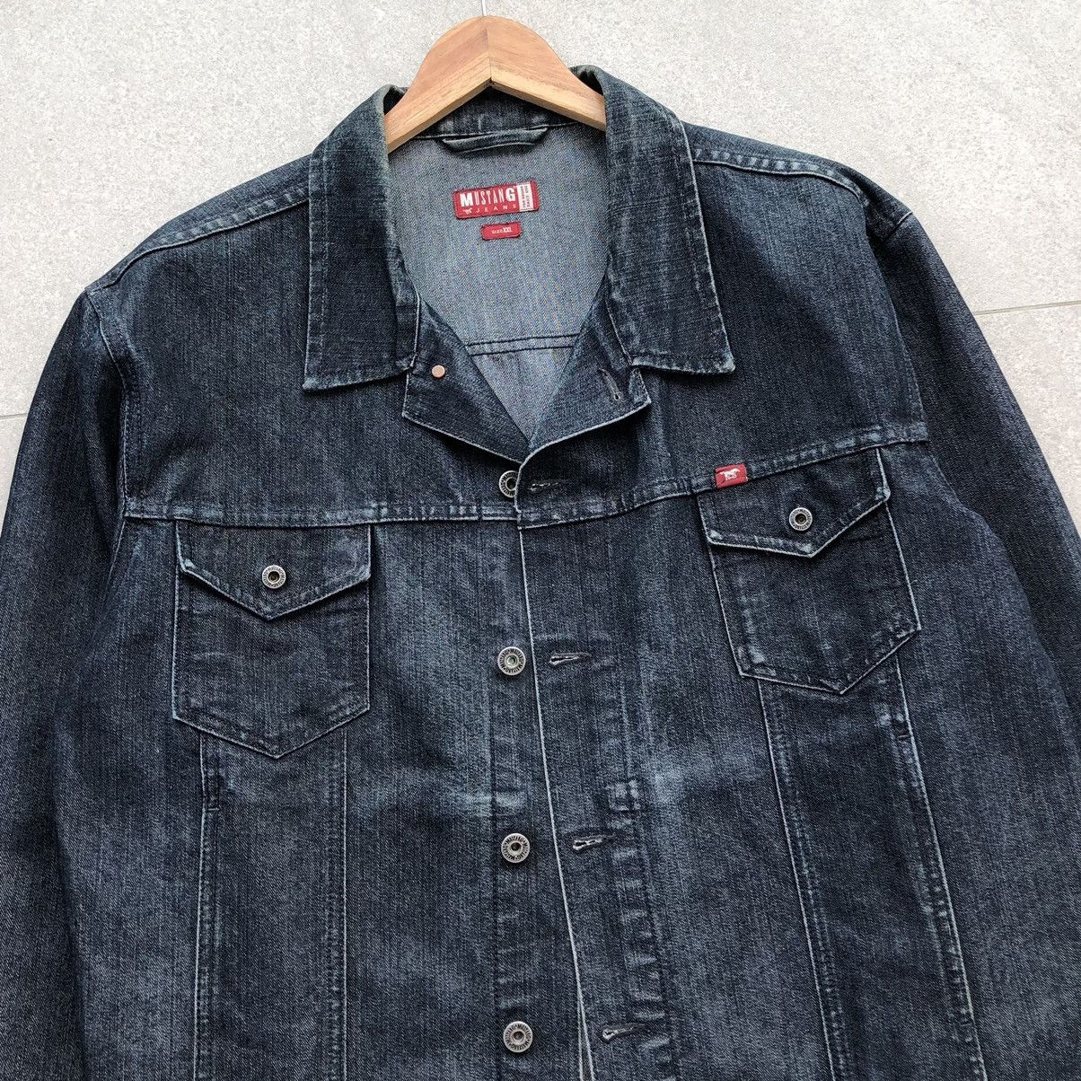 Vintage Vintage Mustang Jeans Mens Denim Trucker Jacket Size US XXL / EU 58 / 5 - 3 Thumbnail