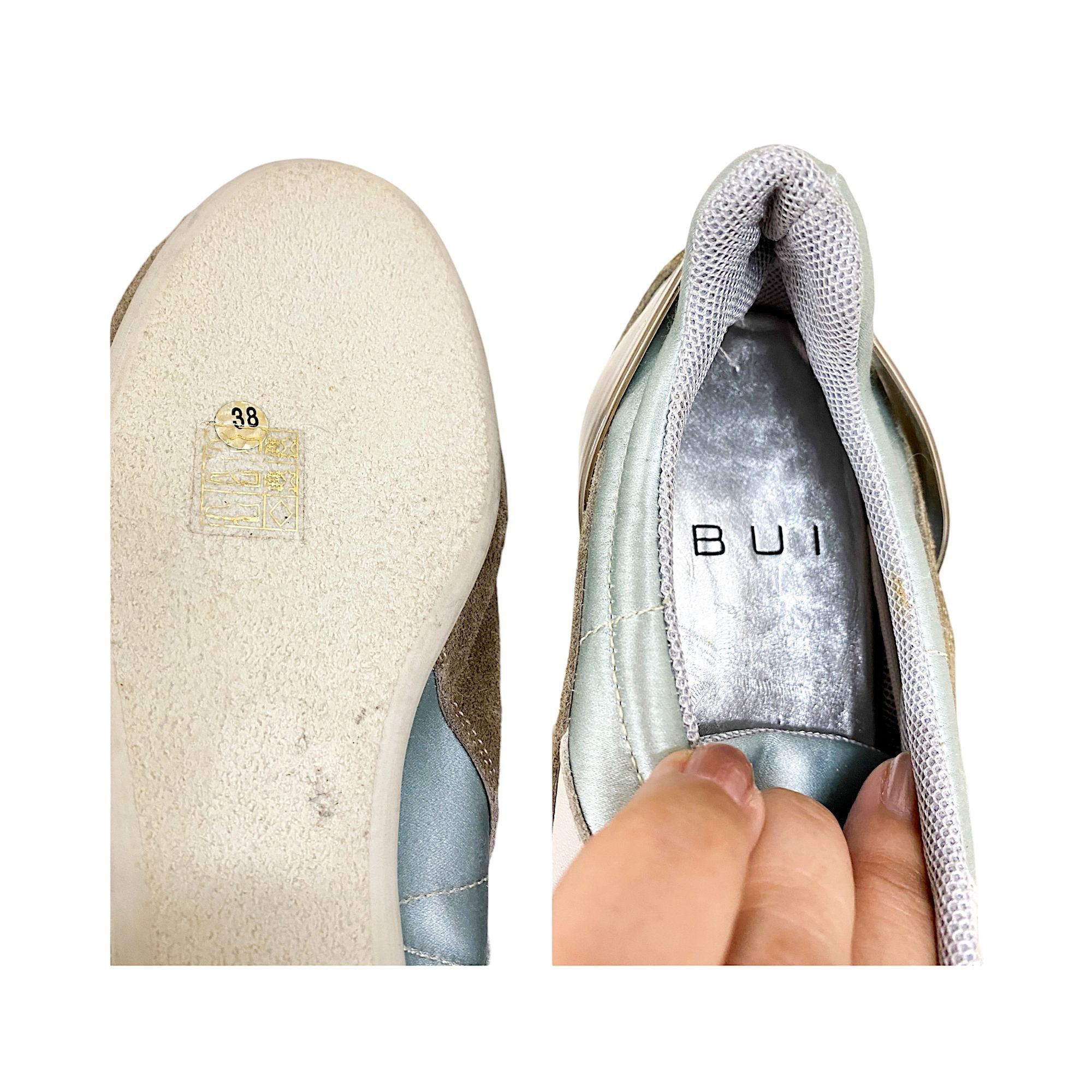 Barbara Bui Barbara Bui Lace Up Sneakers EU 38 Y2K Satin Leather Made It Size US 8 / IT 38 - 10 Thumbnail