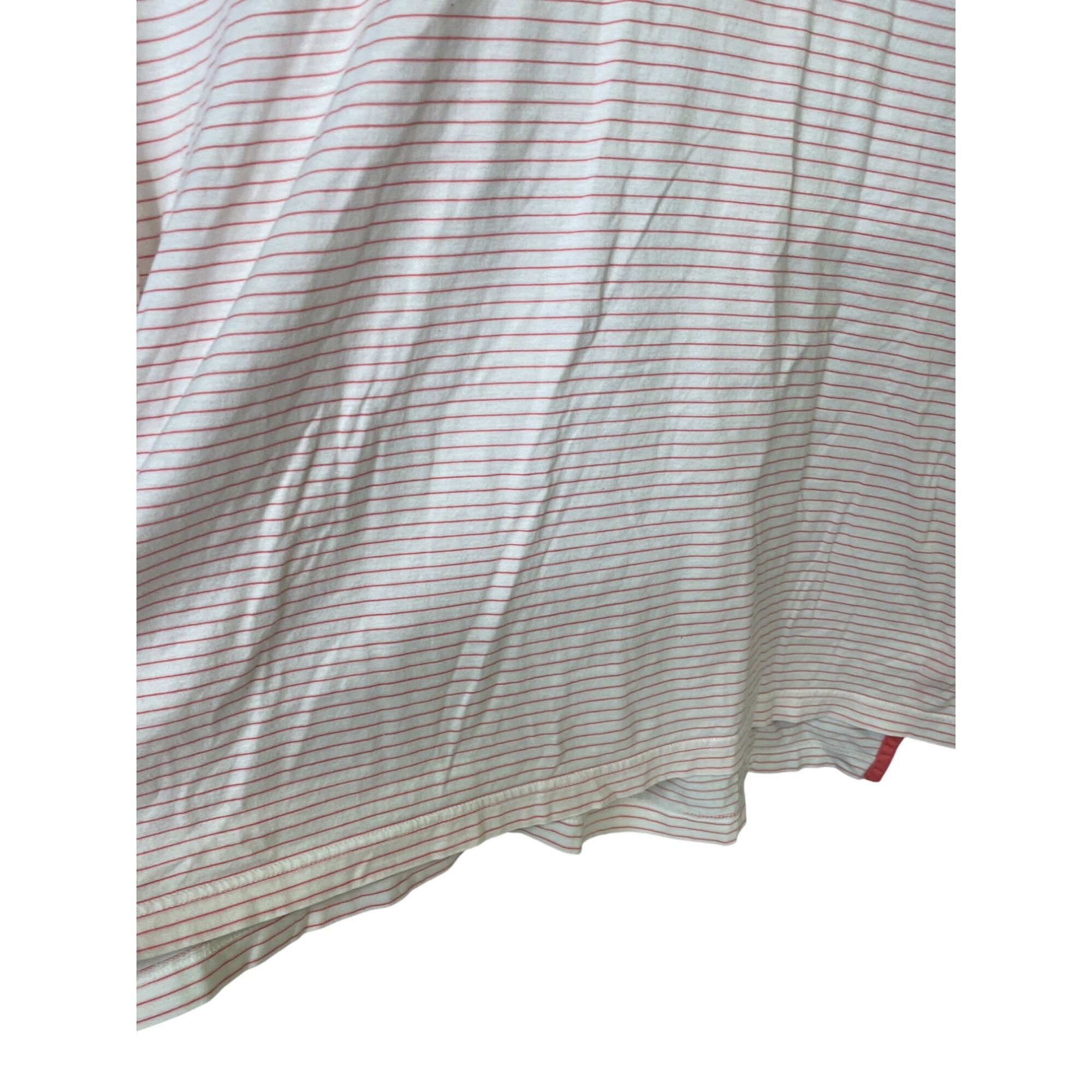 Peter Millar Peter Millar Mens 100% Cotton white red striped Polo Golf Sh Size US XXL / EU 58 / 5 - 7 Thumbnail