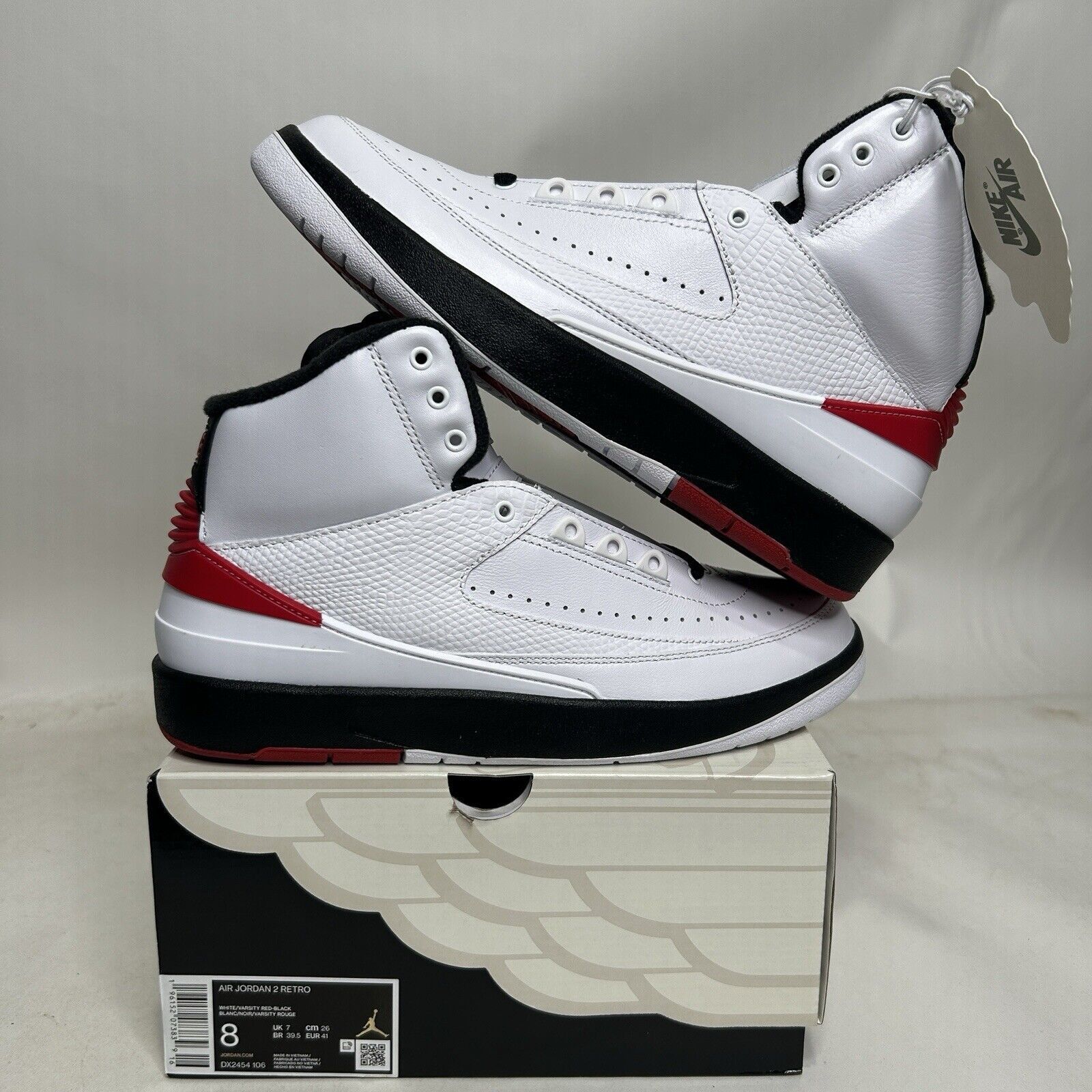 Nike Nike Shoes Air Jordan 2 OG “Chicago/Bulls” 2022 Size US 8 / EU 41 - 1 Thumbnail