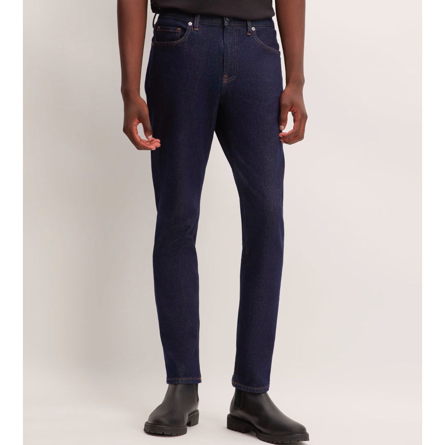 Everlane NWOT Everlane Slim 4-Way Stretch Organic Jean Uniform 34x32 Size US 34 / EU 50 - 1 Thumbnail