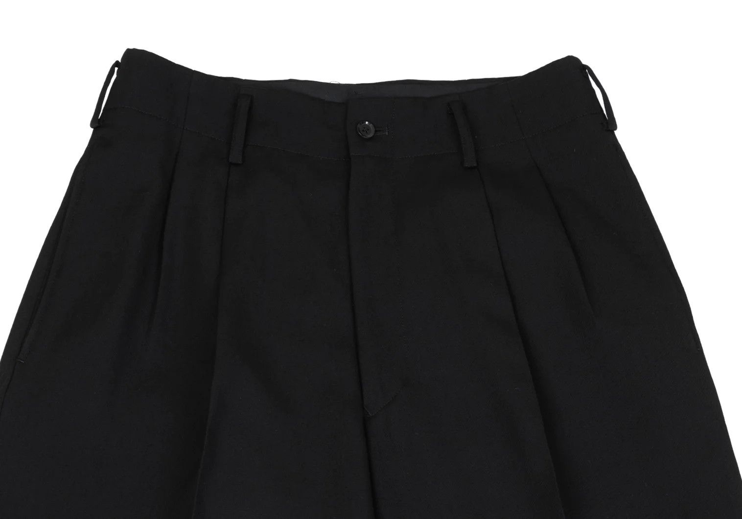 Yohji Yamamoto Yohji Yamamoto Wool Trousers Black 3 Size US 34 / EU 50 - 2 Thumbnail