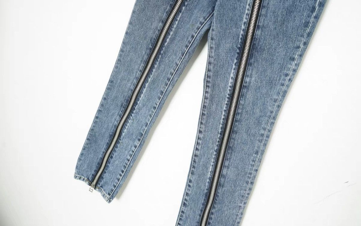 JOHN LAWRENCE SULLIVAN John Lawrence Sullivan Zip Washed Jeans Size US 28 / EU 44 - 4 Thumbnail