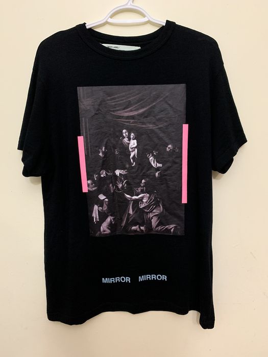 Off white store mirror mirror tee