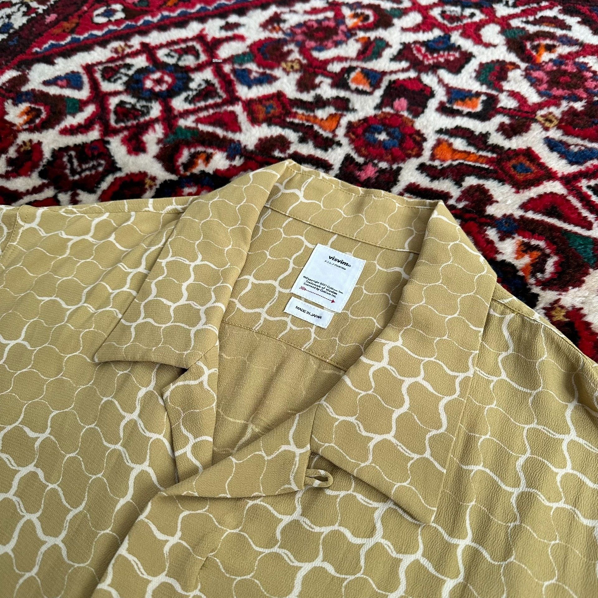 Visvim Visvim 20ss Free Edge Snake Print Shirt Size US L / EU 52-54 / 3 - 4 Thumbnail
