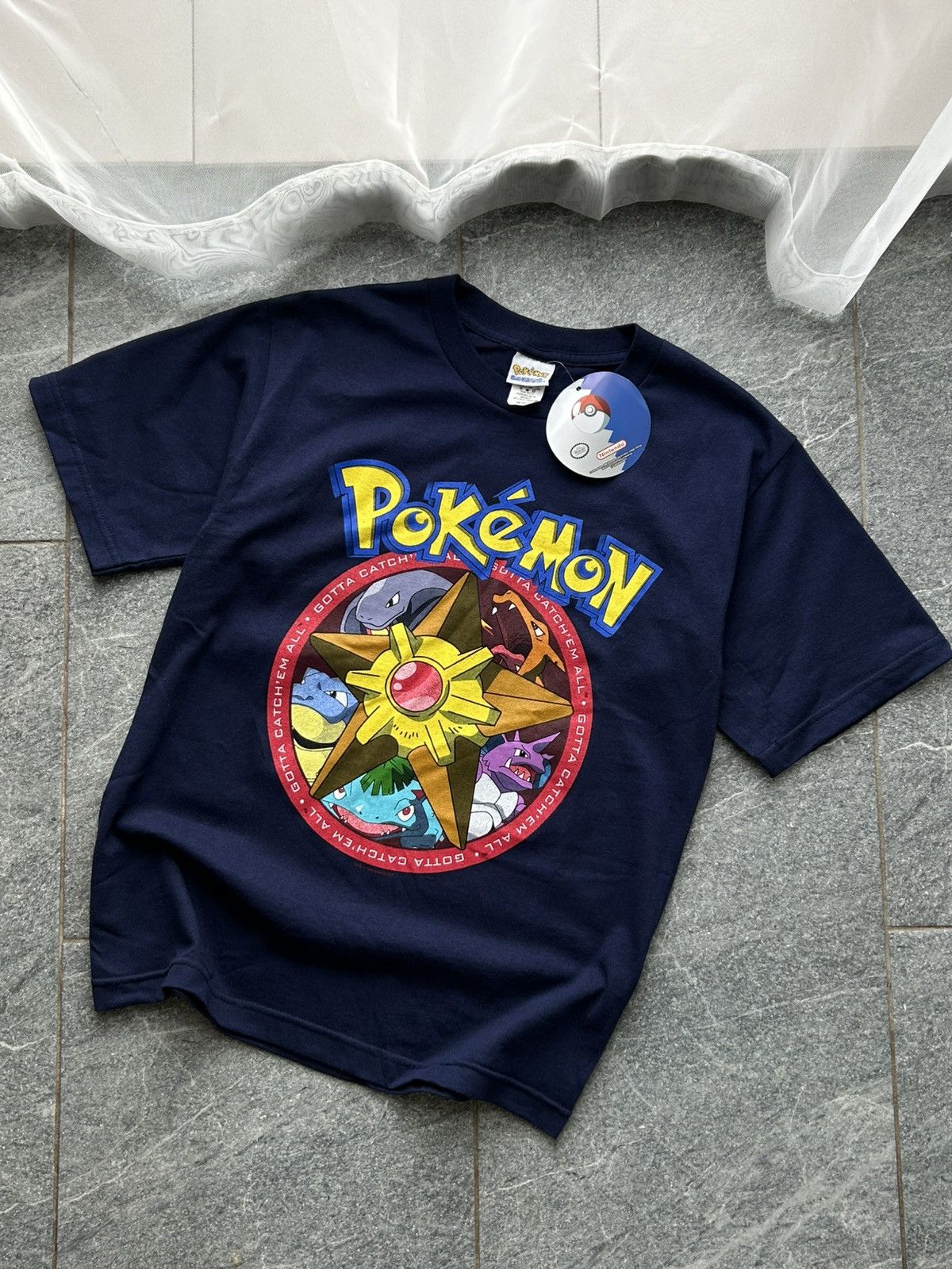 Pokemon New Vintage tee shirt 1999 pokemon rare y2k nintendo Size US XS / EU 42 / 0 - 11 Thumbnail