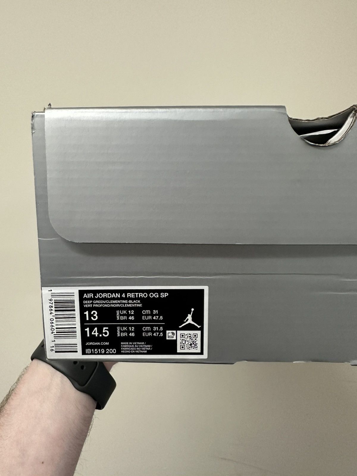Jordan Brand × Undefeated Jordan 4 Undefeated Size US 13 / EU 46 - 10 Thumbnail