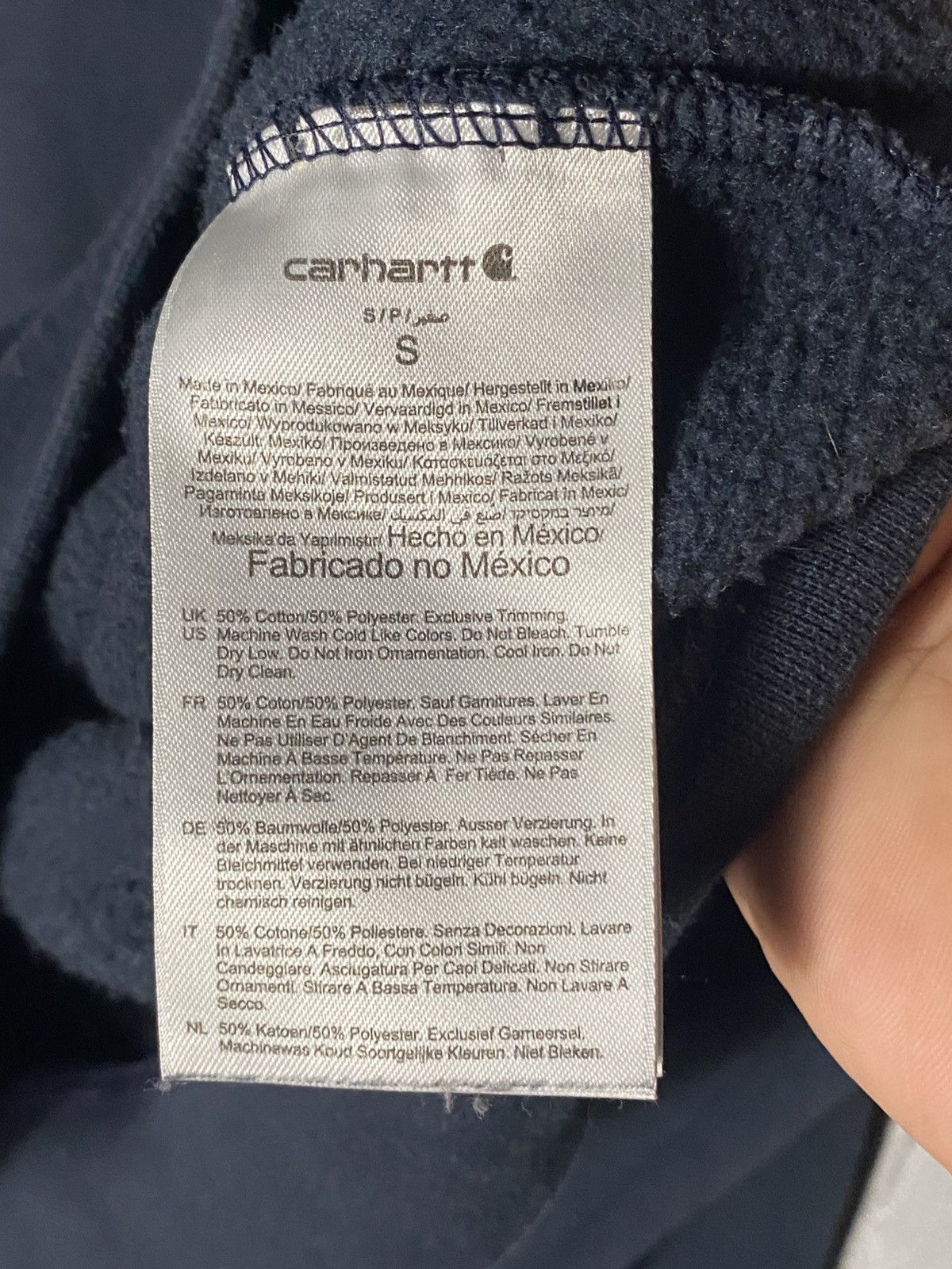 Carhartt Vintage Casual Carhartt Big Logo Hoodie Size S Size US S / EU 44-46 / 1 - 4 Thumbnail