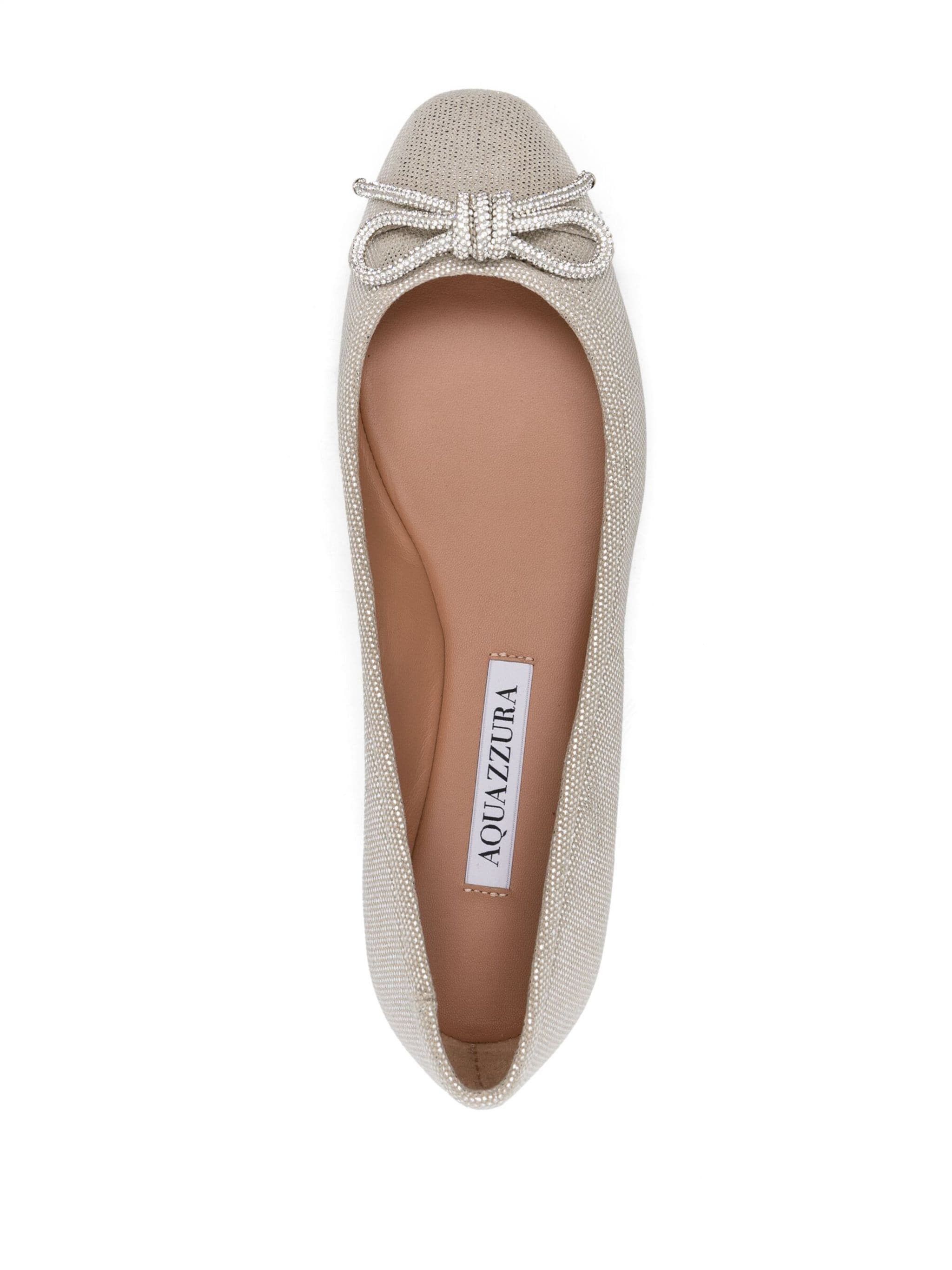 Aquazzura o1srvl11e1024 Flats in Beige Size US 6 / IT 36 - 3 Thumbnail