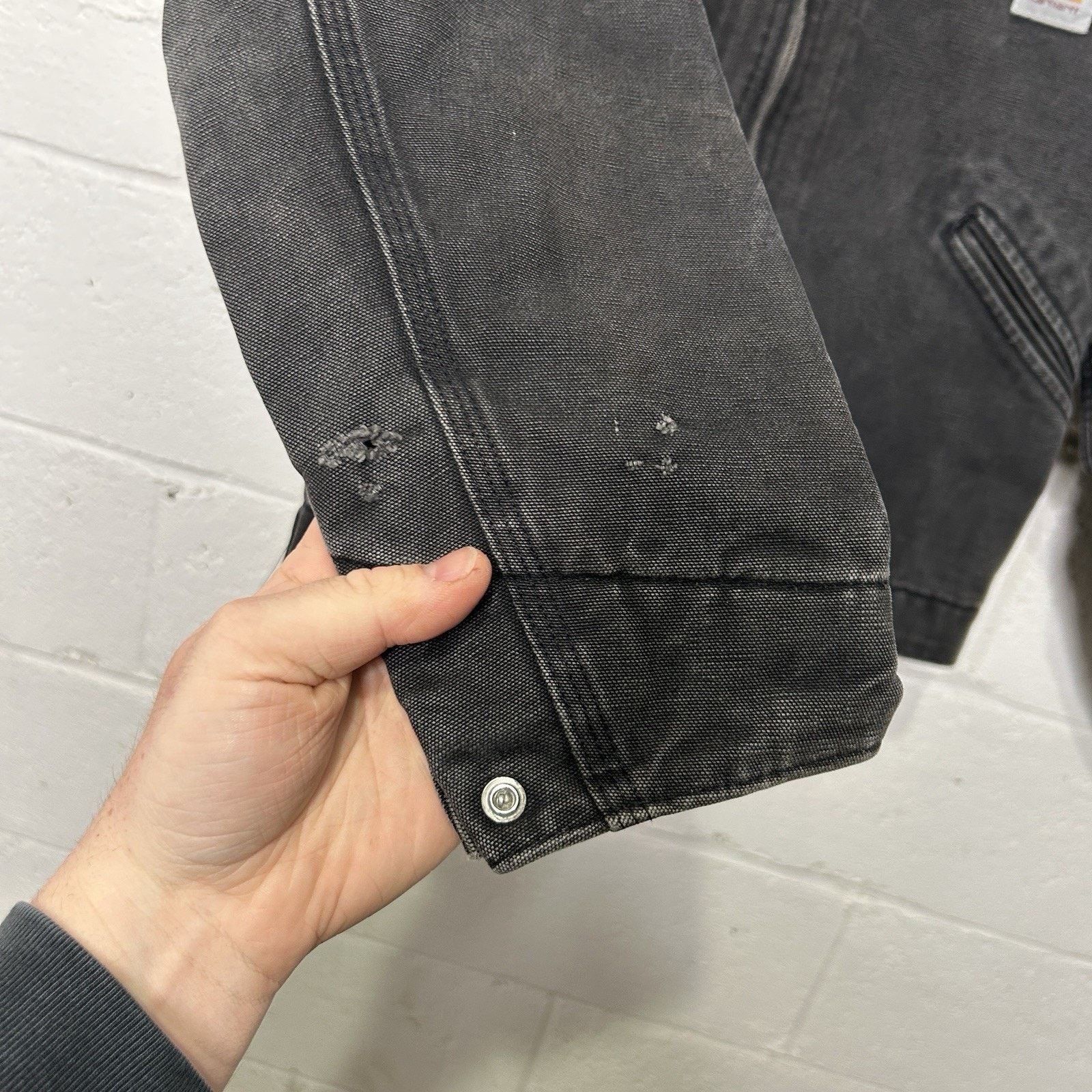 Carhartt Vintage Carhartt Blanket-Lined Detroit Jacket “Black” J01 Size US S / EU 44-46 / 1 - 9 Thumbnail