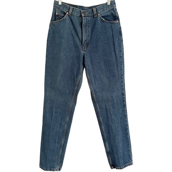 Levi's × Vintage Vintage Levi's Orange Tab High-rise Tapered Mom Jeans Size 30" / US 8 / IT 44 - 1 Thumbnail