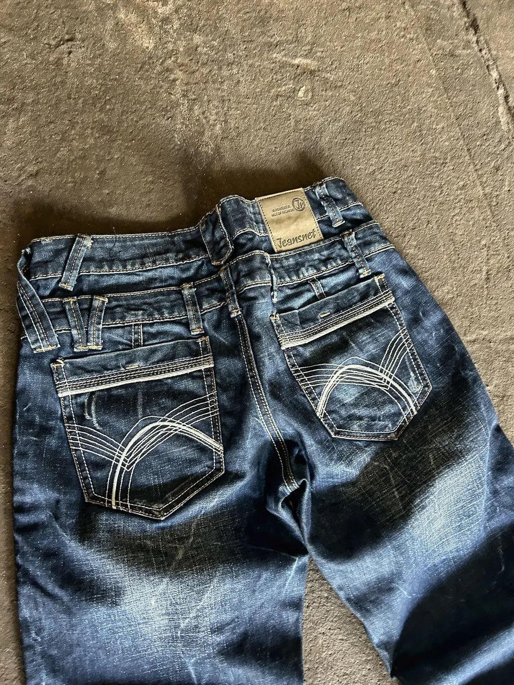 Hysteric Glamour × Japanese Brand Vintage Balenciaga Style Double Waist Cargo Jeans 90s Size US 32 / EU 48 - 5 Thumbnail