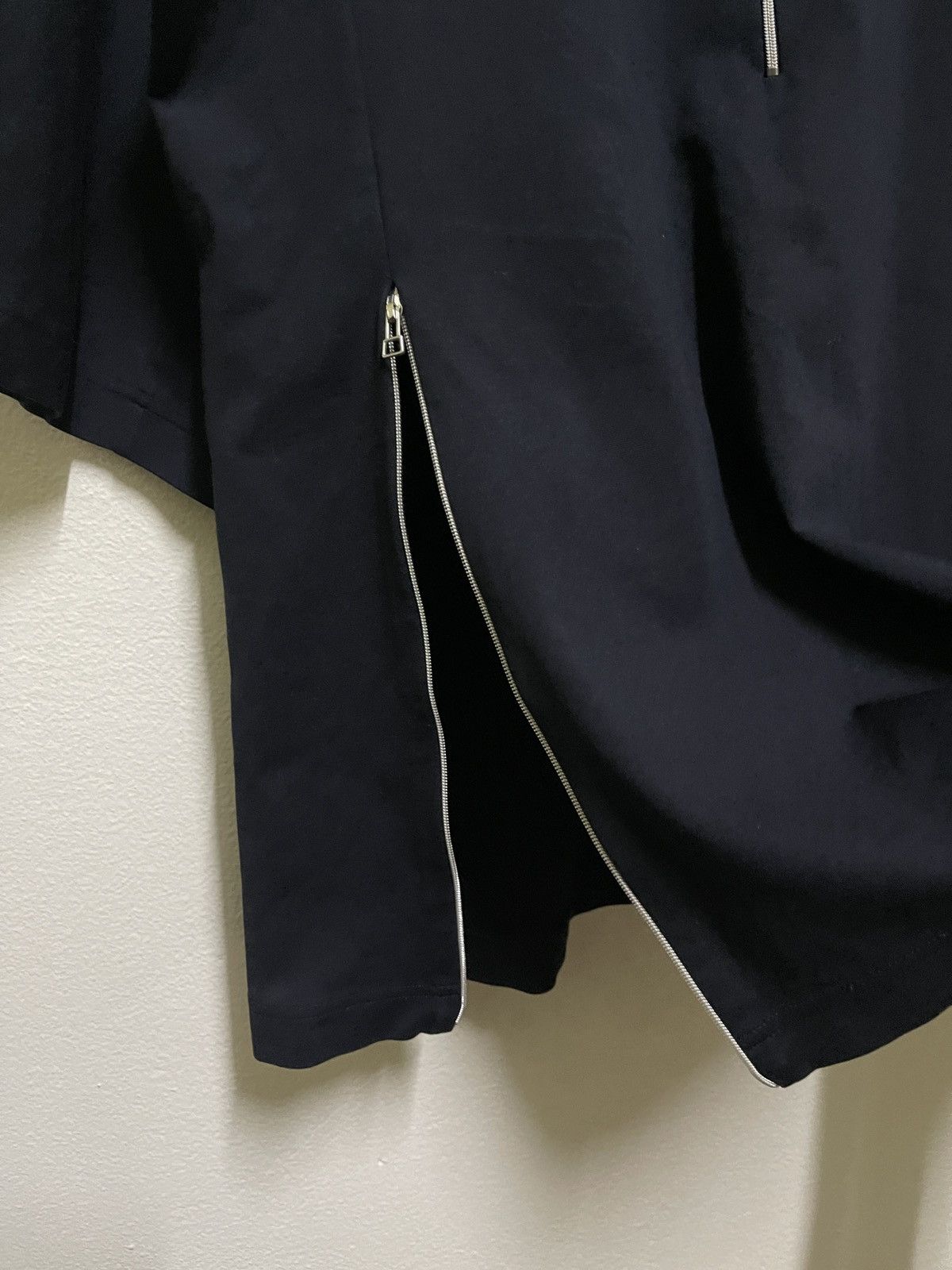 Issey Miyake ORJ HAAT Acronym Stretch Jersey Zipper T shirt SS2019 Size US XL / EU 56 / 4 - 5 Thumbnail