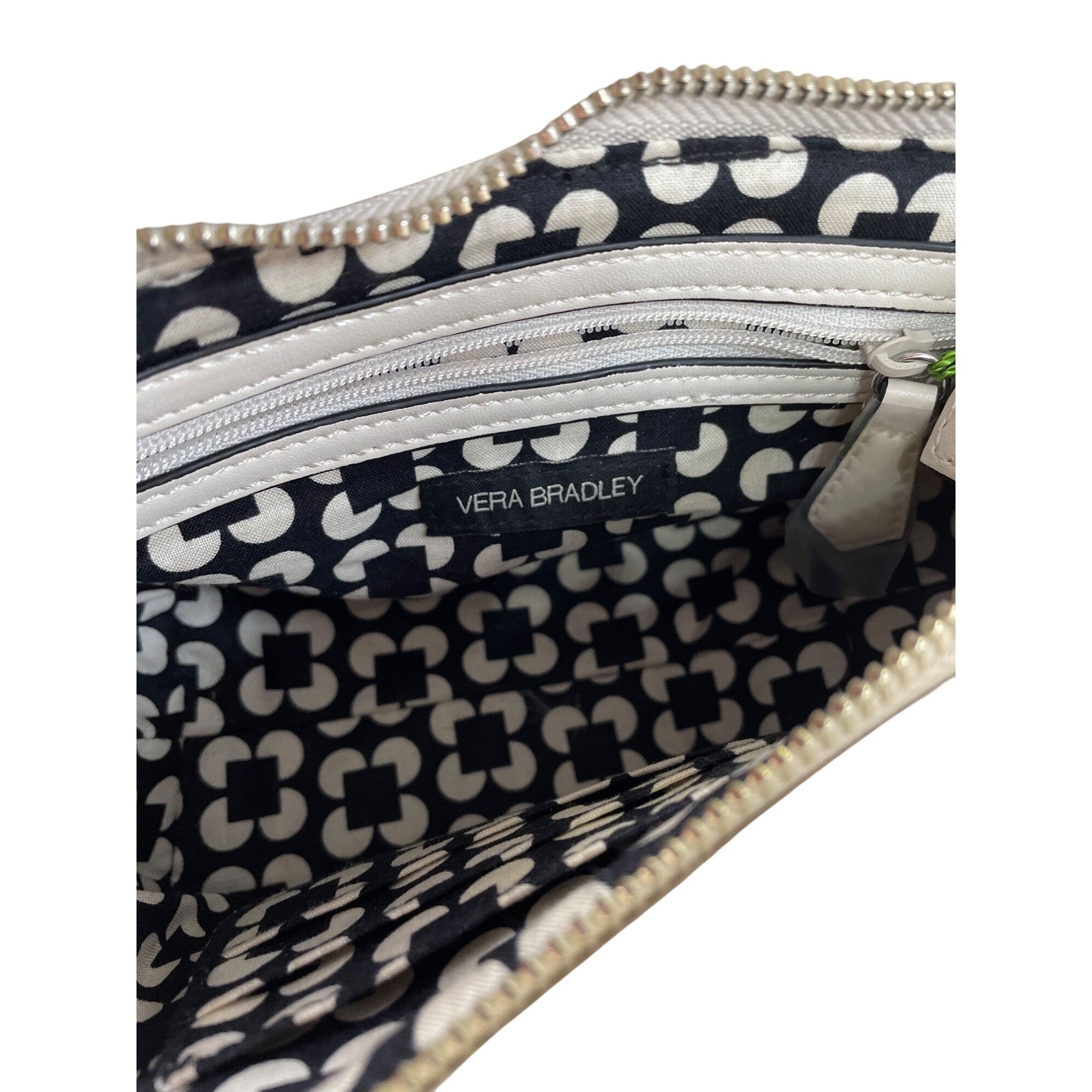 Vera Bradley Vera Bradley Mini off white Faux Leather Satchel With Adjust Size ONE SIZE - 12 Thumbnail