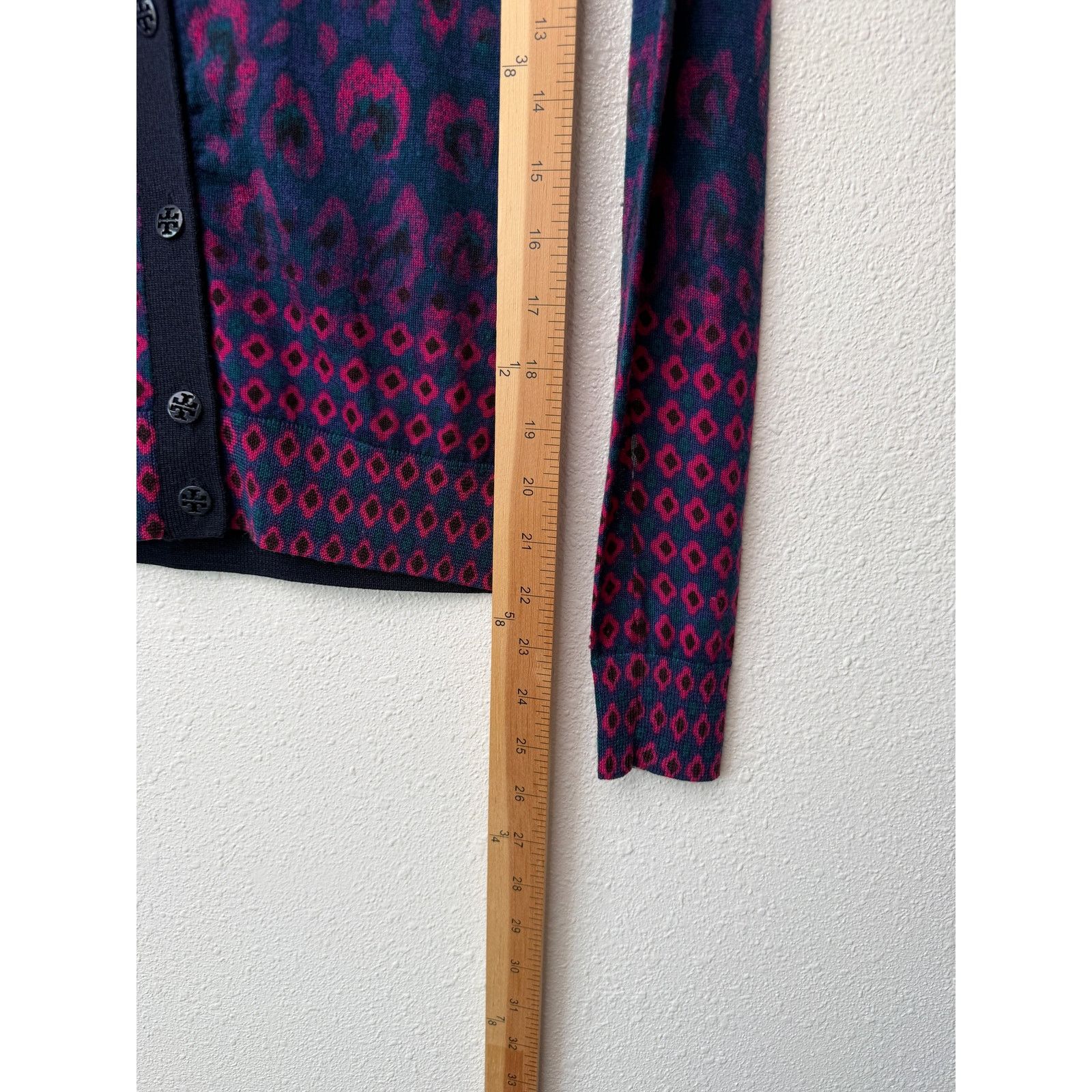 Tory Burch Tory Burch Brady Wool Cardigan Women XS Multicolor Size XS / US 0-2 / IT 36-38 - 13 Thumbnail