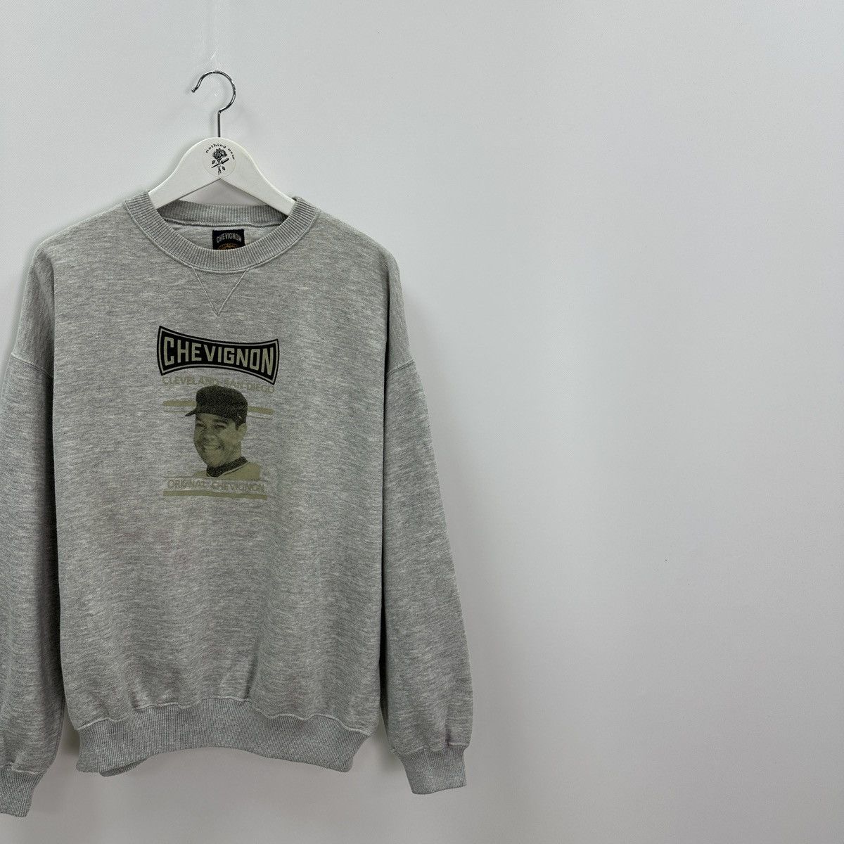 Chevignon Vintage 90s Chevignon Cleveland SanDiego original sweatshirt Size US XL / EU 56 / 4 - 2 Thumbnail