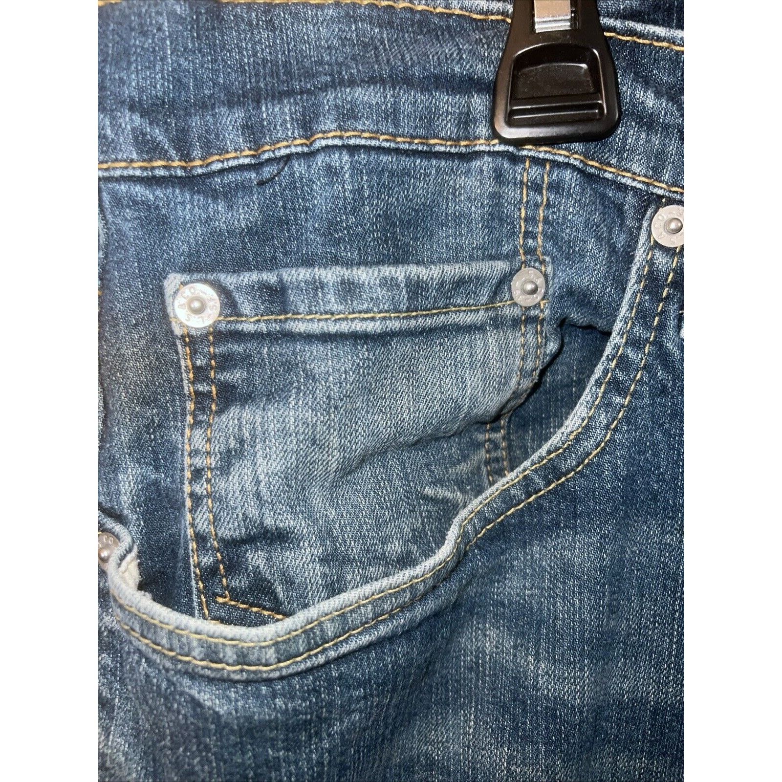 Levi's Levi’s 559 Jeans Men’s 38x30 Blue Straight Fit Medium Wash Size US 38 / EU 54 - 3 Thumbnail
