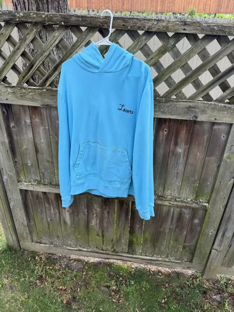 Amiri Amiri 18aw Sky Blue Heartbroken Sweatshirt Size US M / EU 48-50 / 2 - 1 Thumbnail