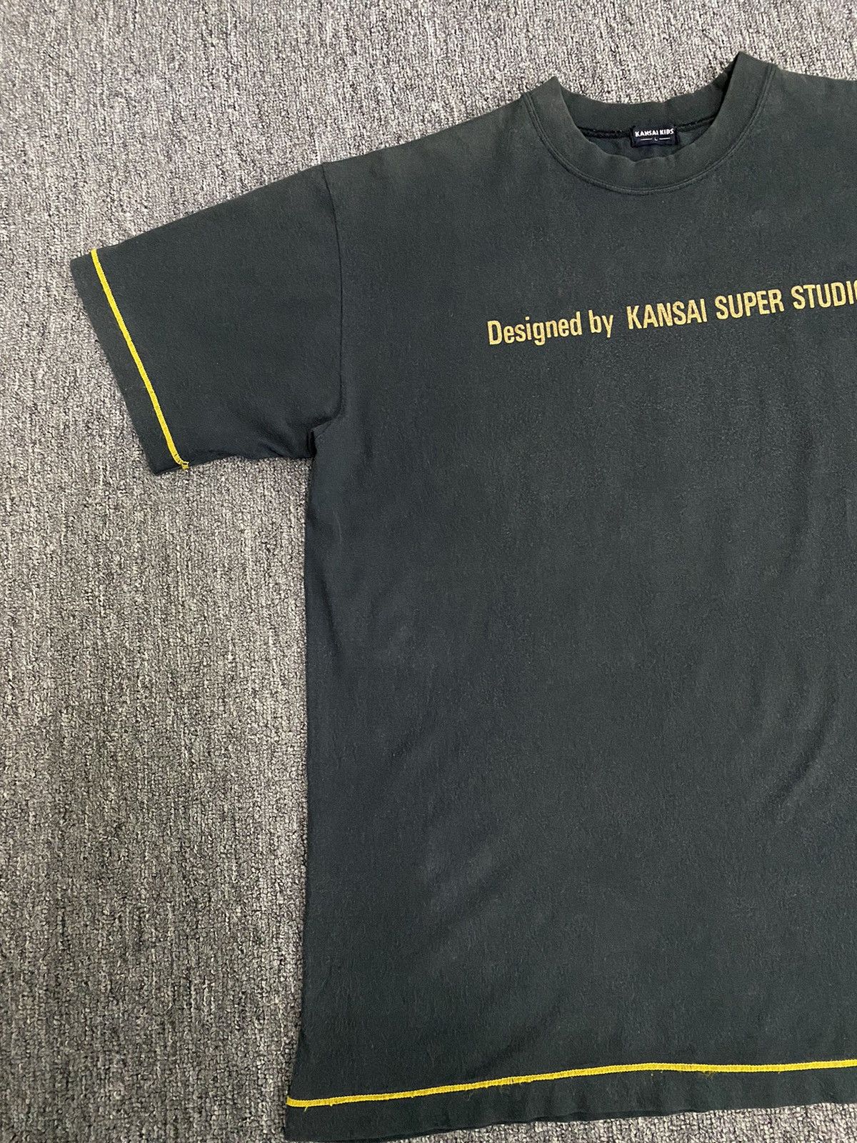 Japanese Brand × Kansai Yamamoto Kansai Yamamoto Biglogo Shirt Size US L / EU 52-54 / 3 - 7 Thumbnail
