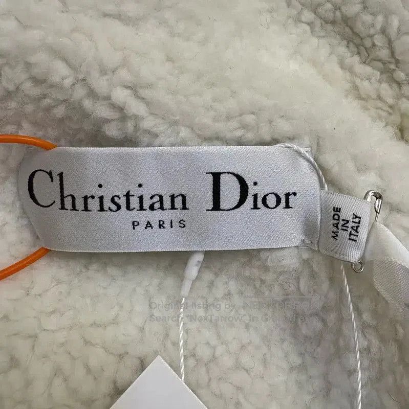 Dior Dior Gray Cotton Mid-Length Coat for Women . Size S / US 4 / IT 40 - 6 Thumbnail