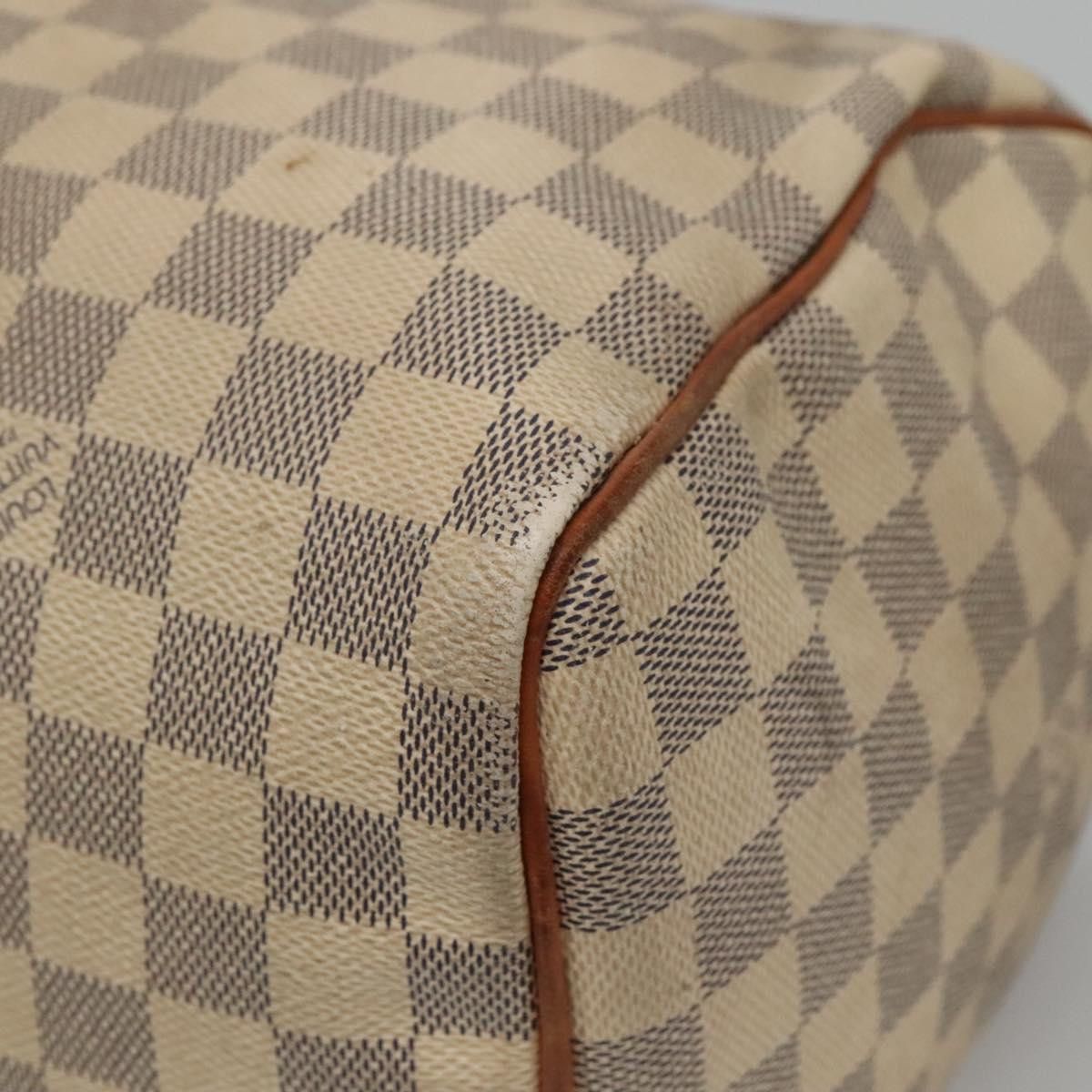 Louis Vuitton LOUIS VUITTON Damier Azur Speedy 30 Hand Bag N41533 Size ONE SIZE - 16 Thumbnail