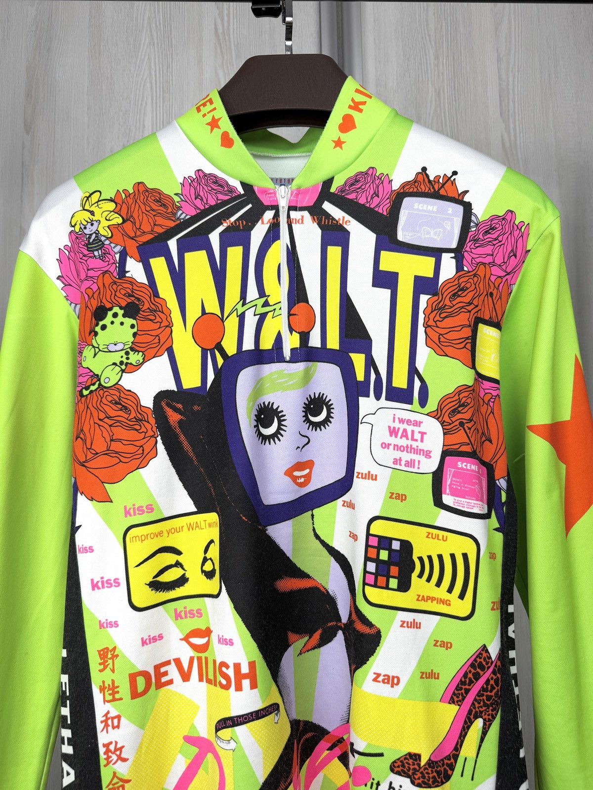 W&LT Walter Van Beirendonck Wild & Lethal Trash W&LT Cycle shirt Size US L / EU 52-54 / 3 - 4 Thumbnail