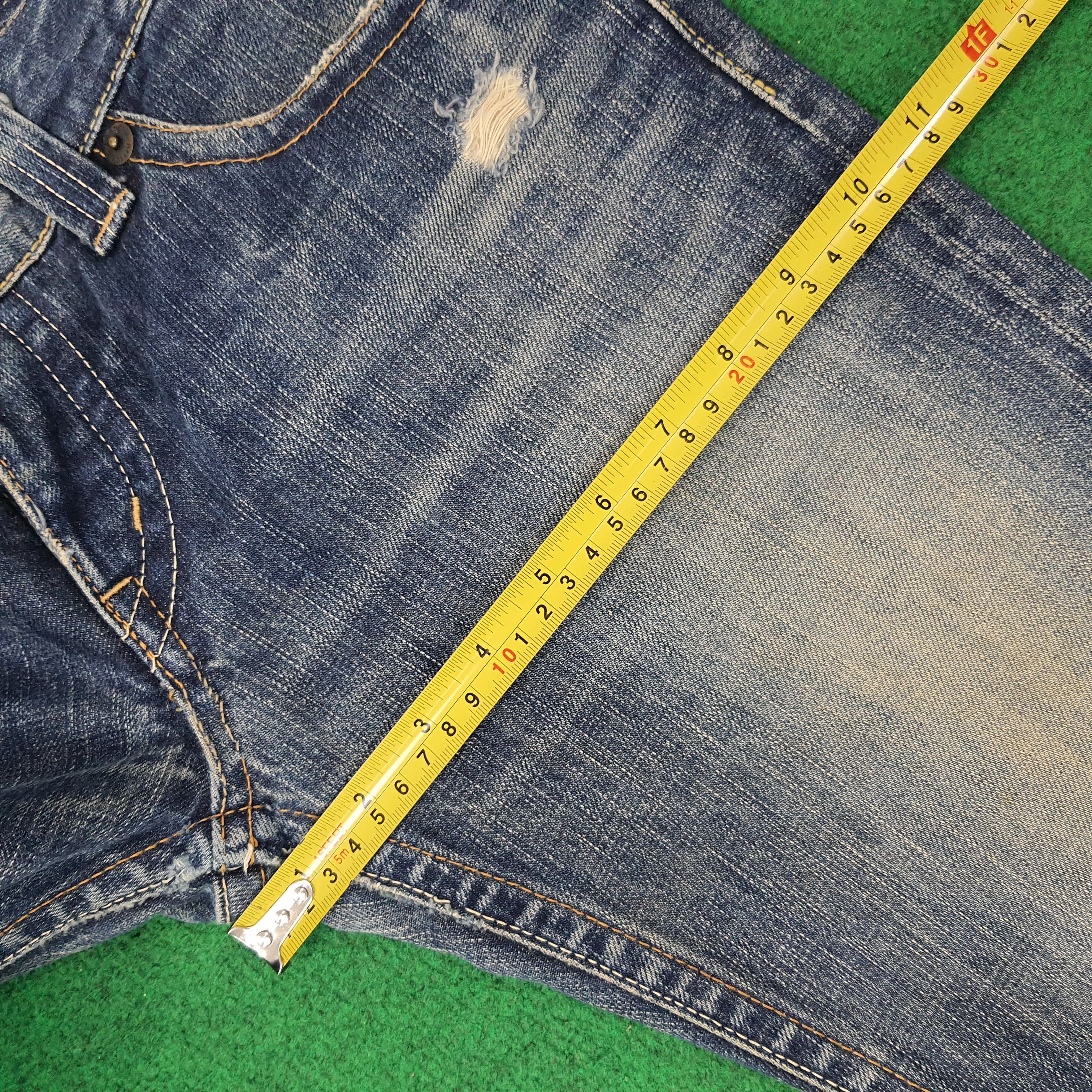 Hysteric Glamour Vintage Hysteric Glamour Kinky Custom Logo Jeans C258N12 Size 31" - 14 Thumbnail