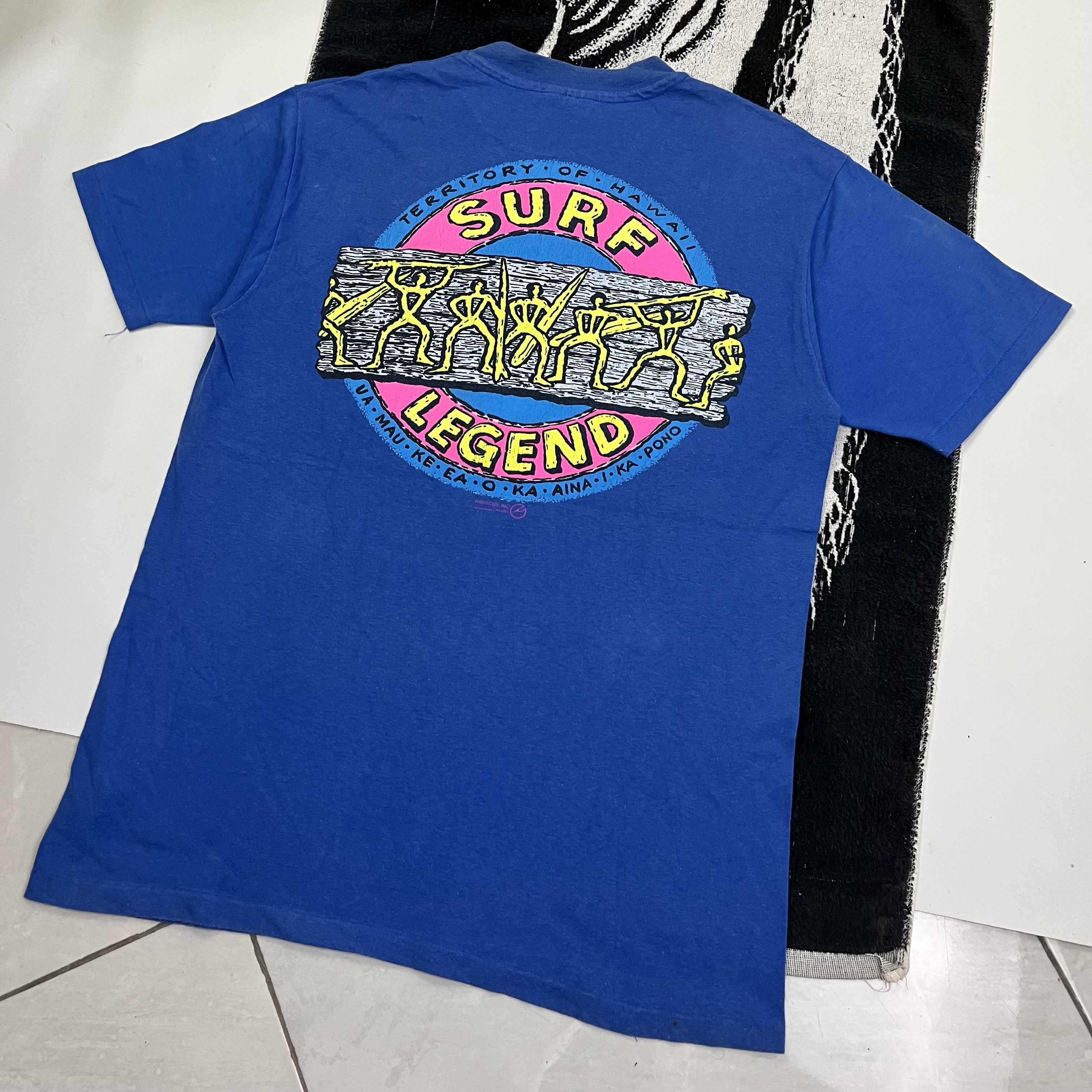 Vintage Vintage surf hawaii T-shirt short sleeve Size US L / EU 52-54 / 3 - 8 Thumbnail
