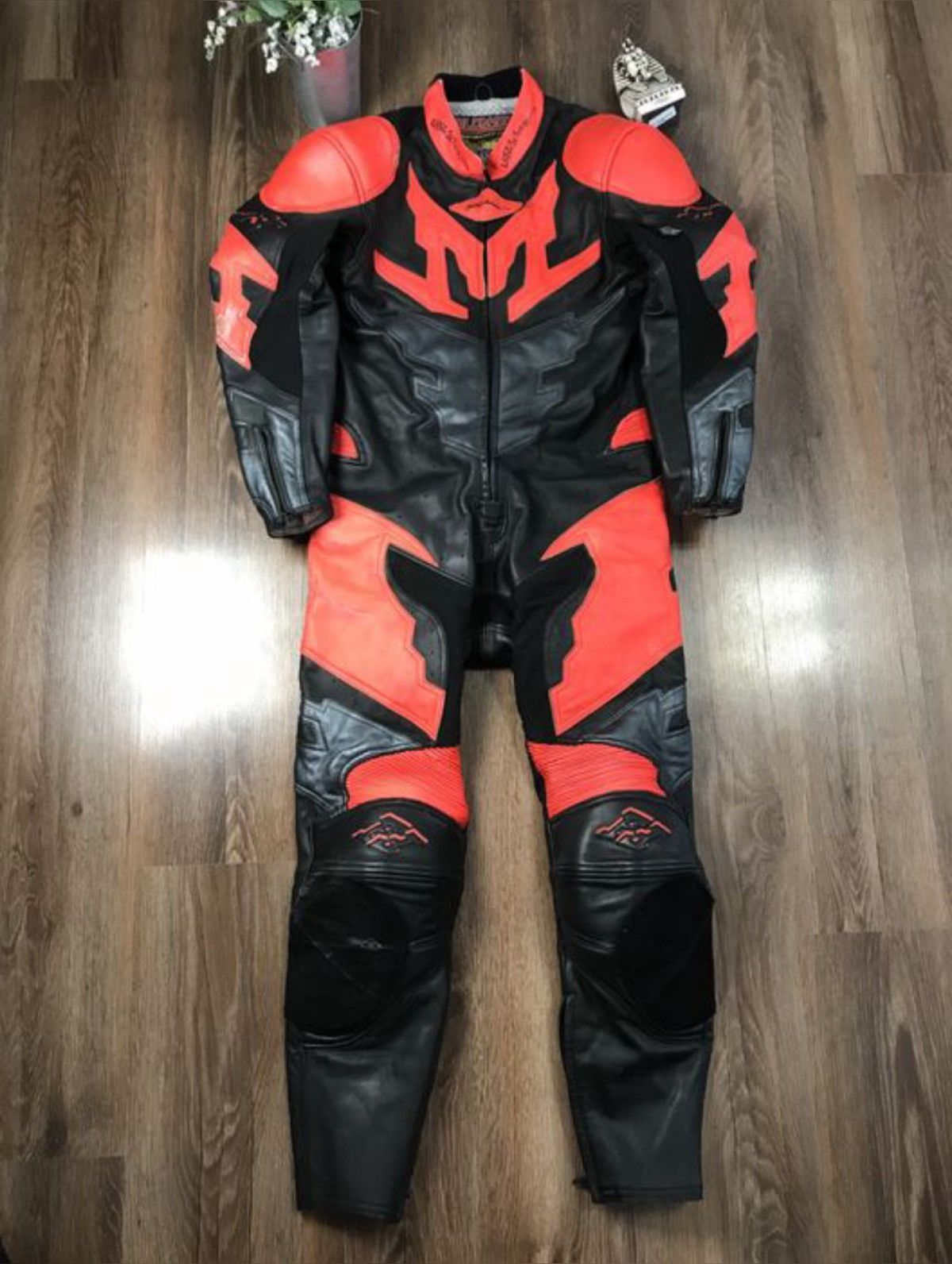 Other Vintage Leather Moto suit Fieldsheer Korean Size US L / EU 52-54 / 3 - 1 Thumbnail