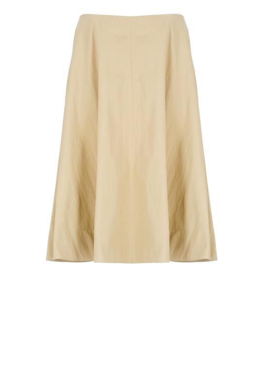 KHAITE KHAITE Women Mid Skirts 4123186 963 Beige Size 26" / US 2 / IT 38 - 1 Thumbnail