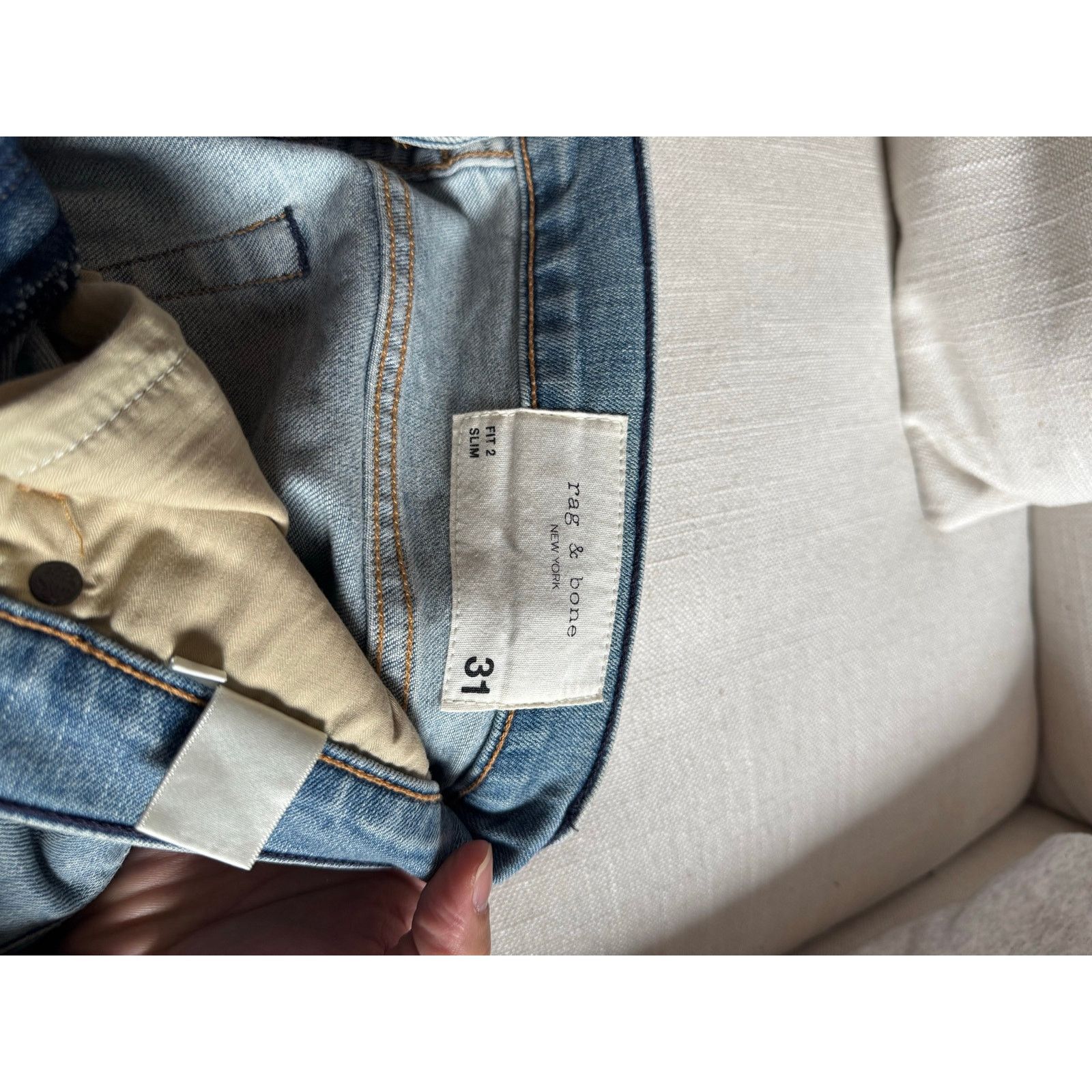 Rag & Bone Rag and Bone Fit 2 denim jeans (size 31) Size US 31 - 6 Thumbnail