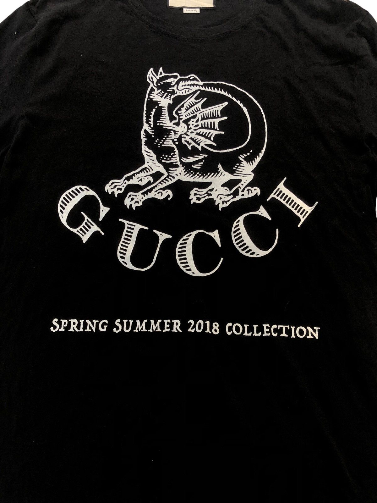 Gucci 🔥GUCCI SS18 Spring Summer 2018 Longsleeve Dragon Shirt Size US L / EU 52-54 / 3 - 6 Thumbnail