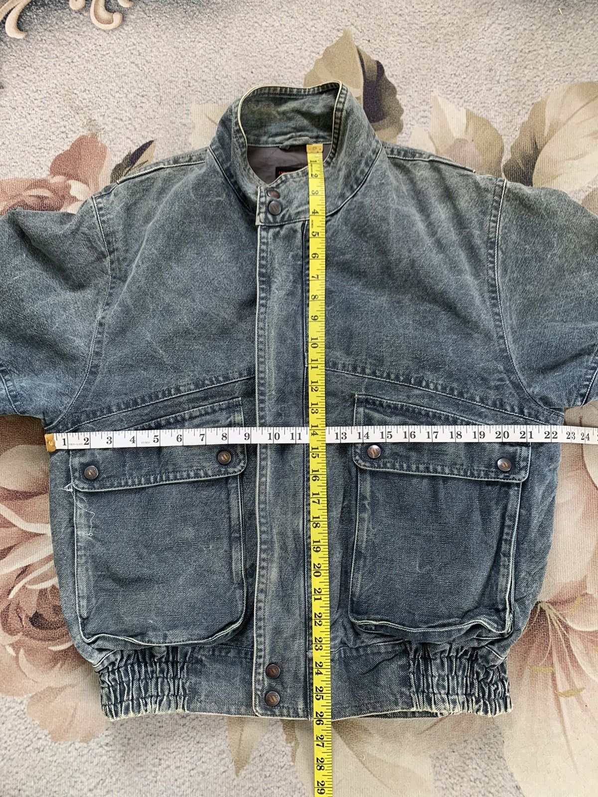 Japanese Brand Ixiz Emergency Pocket Bomber Like Baggy Thick Jacket Size US L / EU 52-54 / 3 - 19 Thumbnail