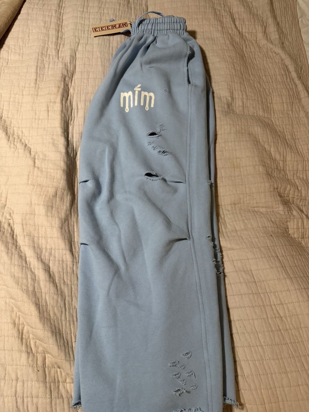 murd333r.fm Murd333r.FM Sweatpants Light Blue Size S Size US 32 / EU 48 - 2 Thumbnail
