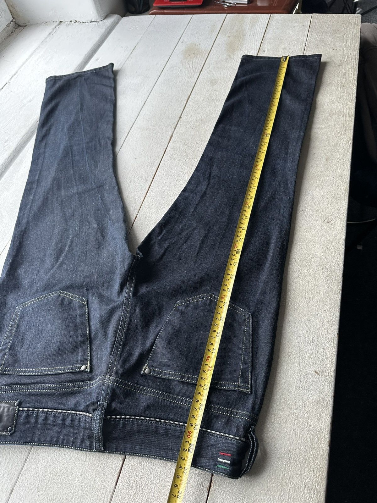 Diesel 🚨 DIESEL IFSIXWASNINE JEANS DENIM RARE Y2K FIT GOTHIC PUNK Size 32" / US 10 / IT 46 - 11 Thumbnail