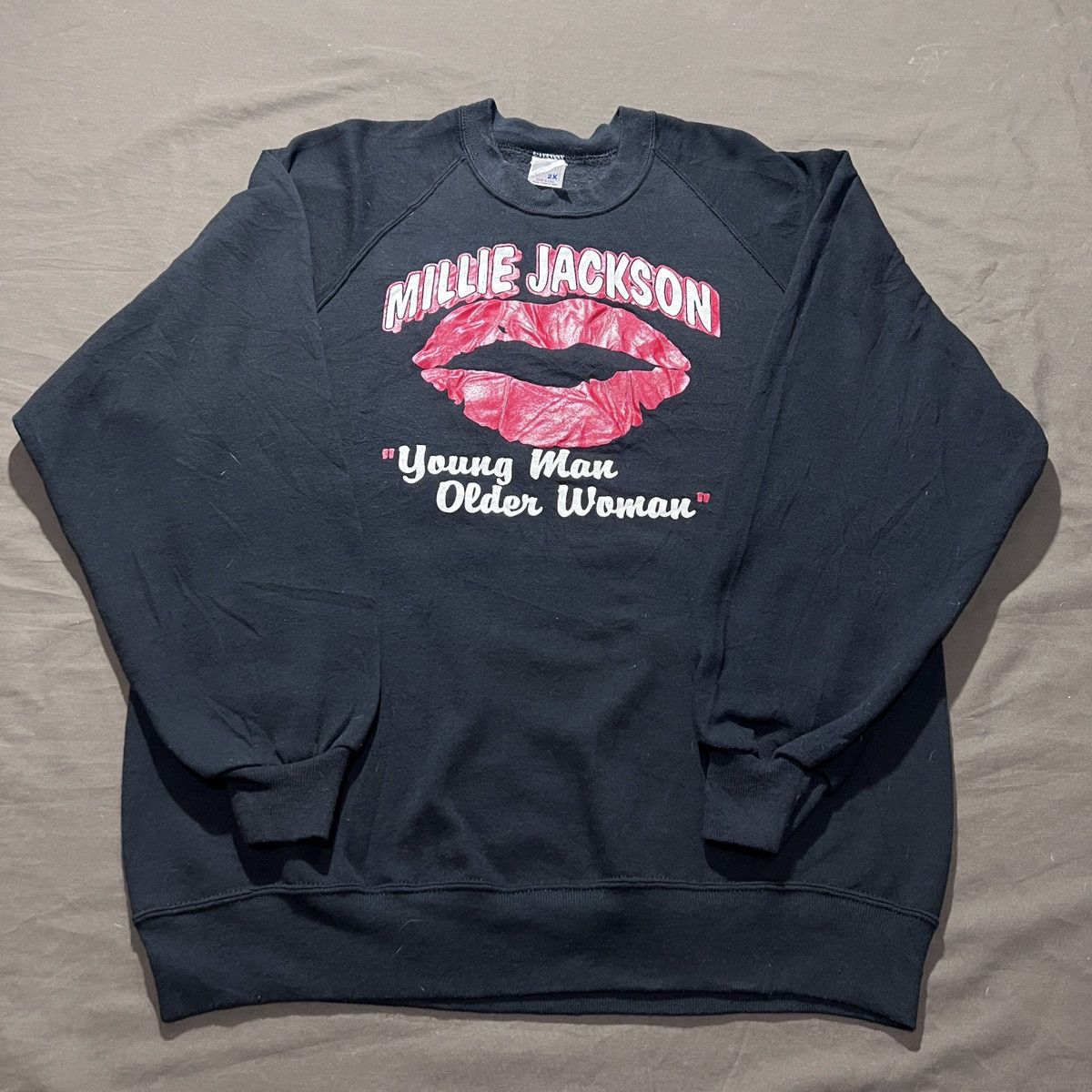 Rap Tees Vintage 90s Millie Jackson Promo Soul disco R&B Size US XXL / EU 58 / 5 - 1 Thumbnail