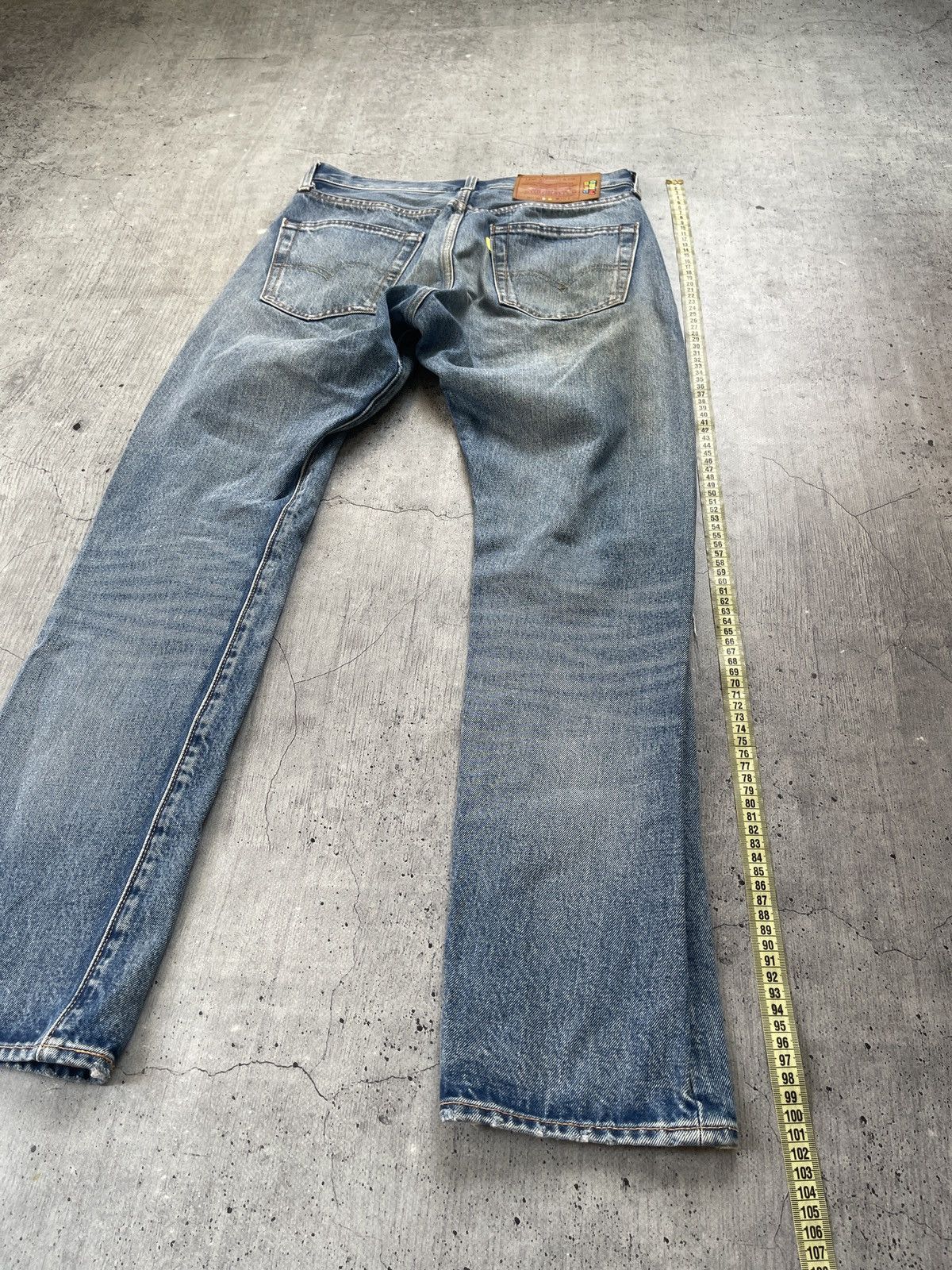 Levi's Levis 501 93 Big E x Super Mario Selvedge Jeans Size US 30 / EU 46 - 15 Thumbnail