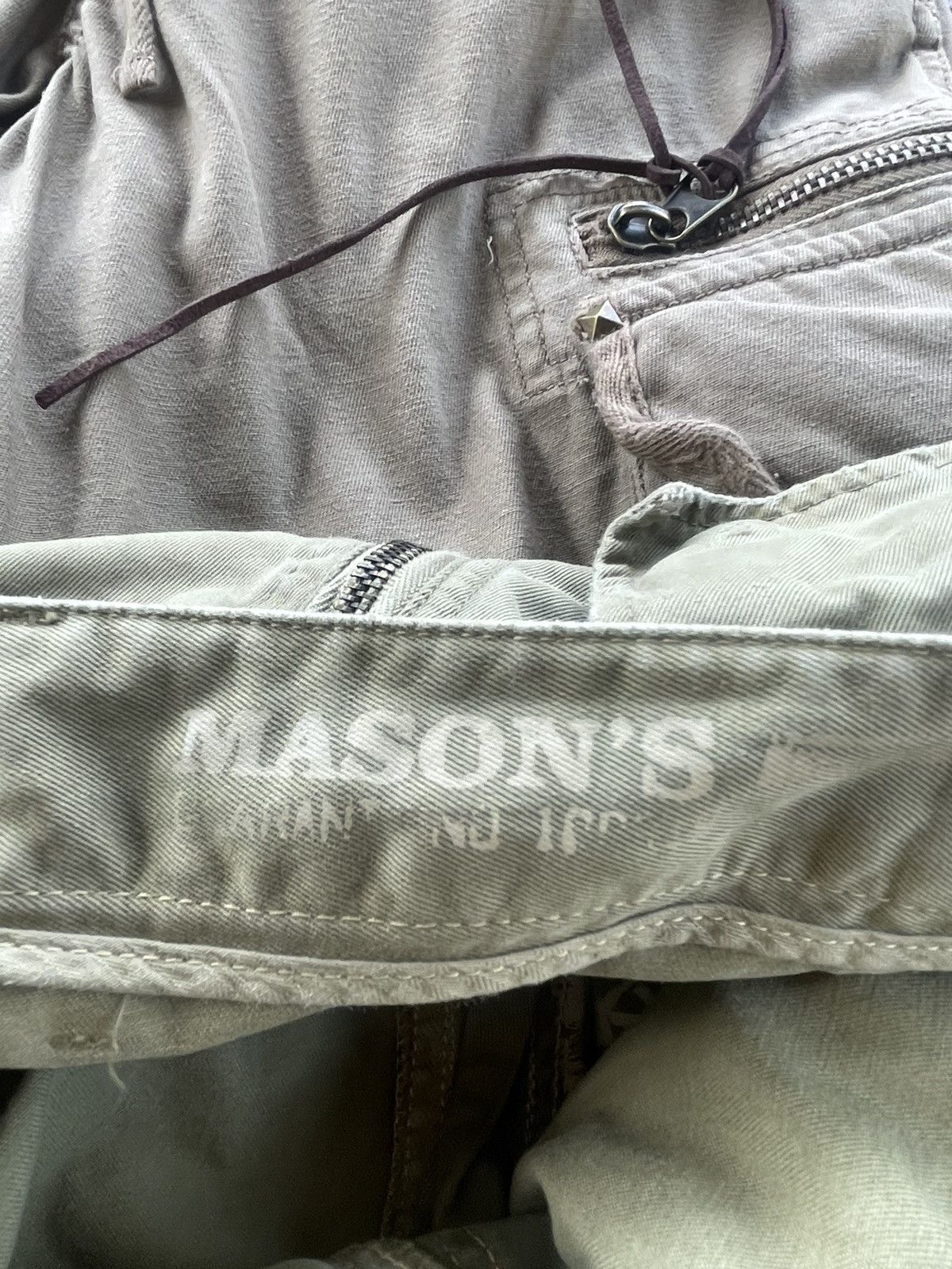 Japanese Brand Vintage Masons Cargo Pant Size US 34 / EU 50 - 20 Thumbnail