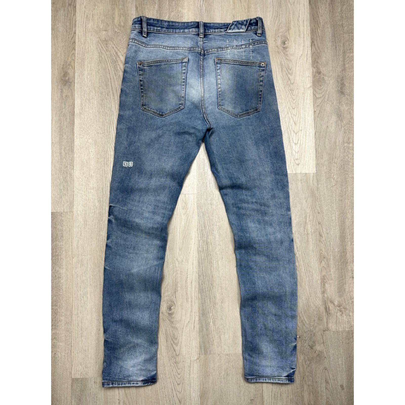 Ksubi ksubi Chitch Pure Dynamite Mens Denim Jeans Size 32 Blue Cotton Regular Athletic Vintage: No Size US 32 / EU 48 - 6 Thumbnail