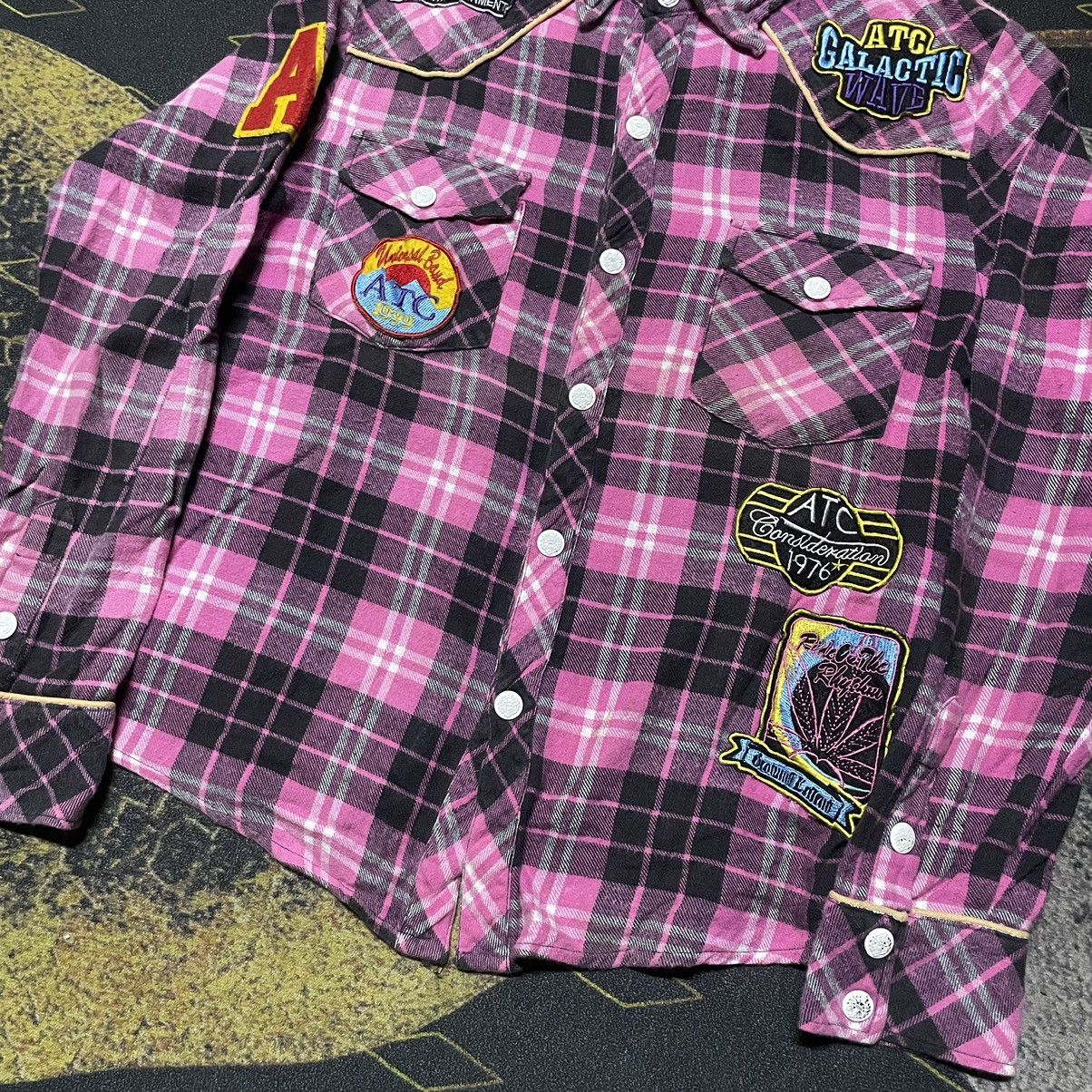 Japanese Brand 💥ATC Intheattic Snap Button Patches Flannel Size US S / EU 44-46 / 1 - 4 Thumbnail