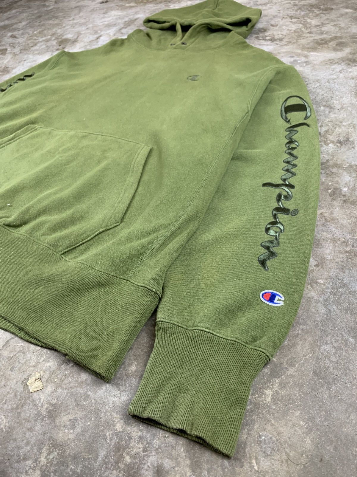 Champion Vintage Champion Reverse Weave Spell Out Pullover Hoodie Size US XL / EU 56 / 4 - 8 Thumbnail