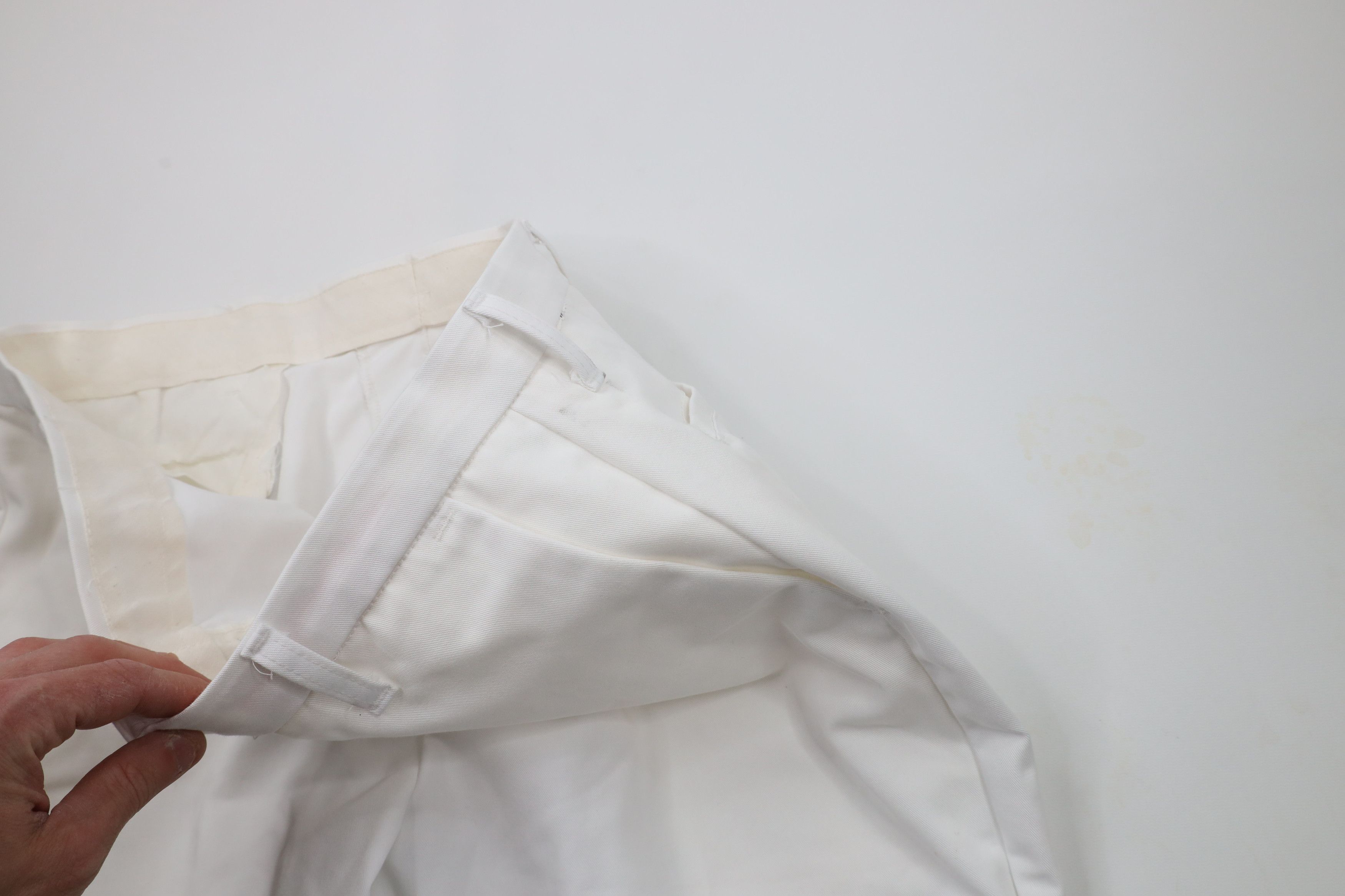 Vintage Vintage 90s Streetwear Wide Leg Mechanic Painter Pants White Size US 38 / EU 54 - 8 Thumbnail