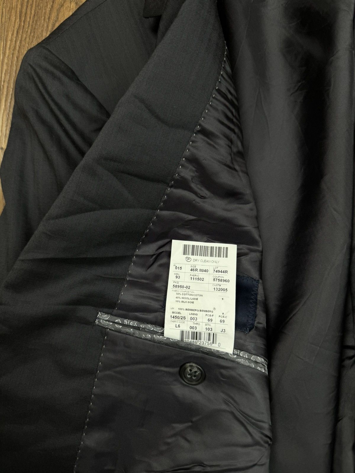 Loro Piana Vintage wool blazer Loro Piana Italy original luxury item Size 46R - 3 Thumbnail