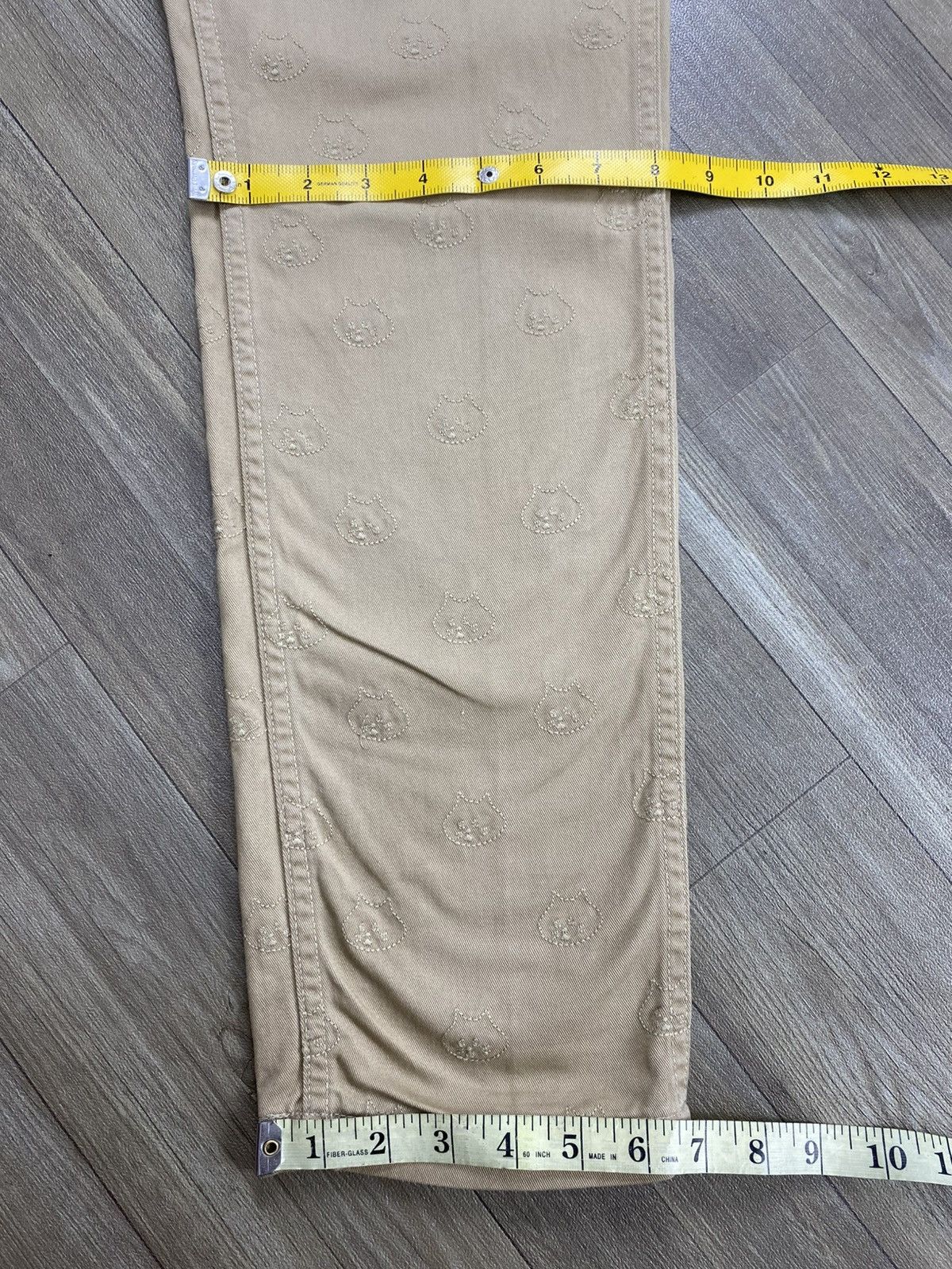 Ne-Net 2000s Ne-net Issey Miyake Full Embrodiery Logo Casual Pants Size US 28 / EU 44 - 21 Thumbnail
