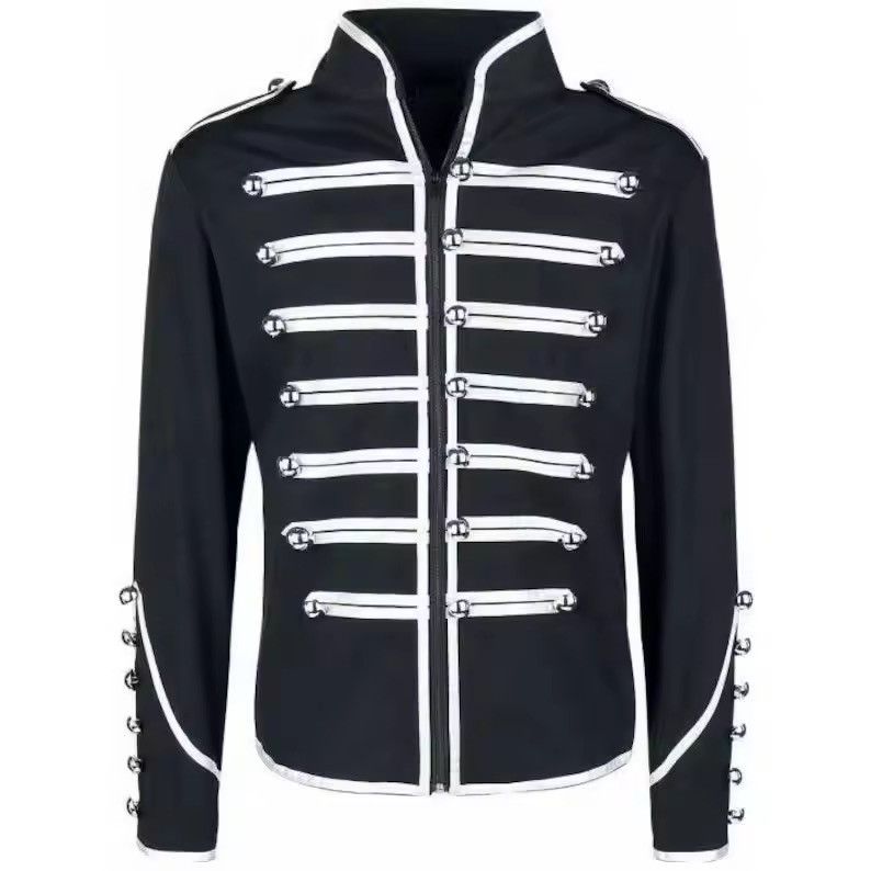 Japanese Brand Black Military Jacket Size US S / EU 44-46 / 1 - 1 Thumbnail