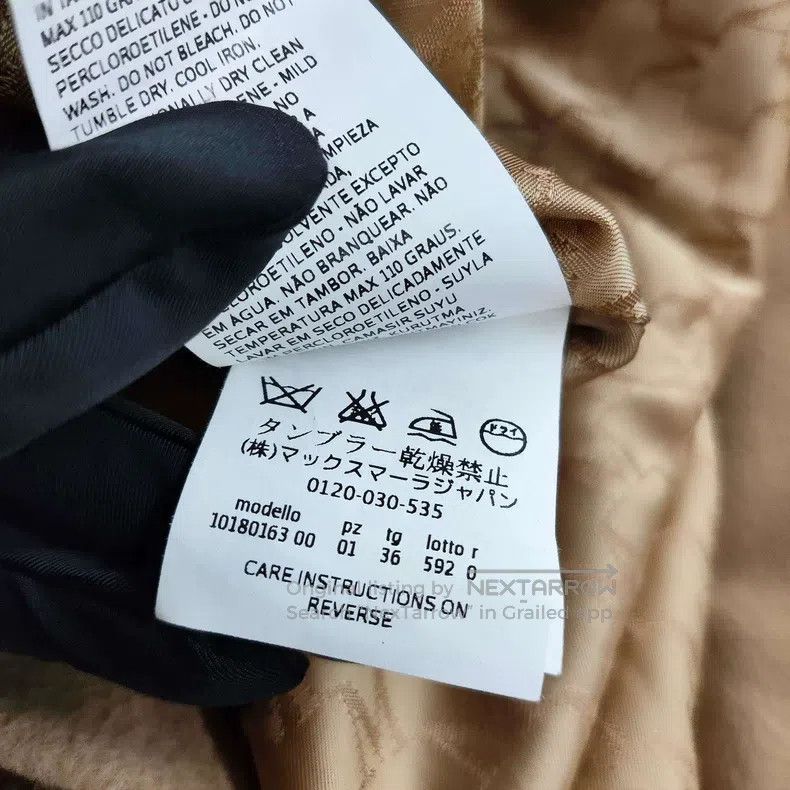 Max Mara Max Mara Wool Coat Size XS / US 0-2 / IT 36-38 - 8 Thumbnail