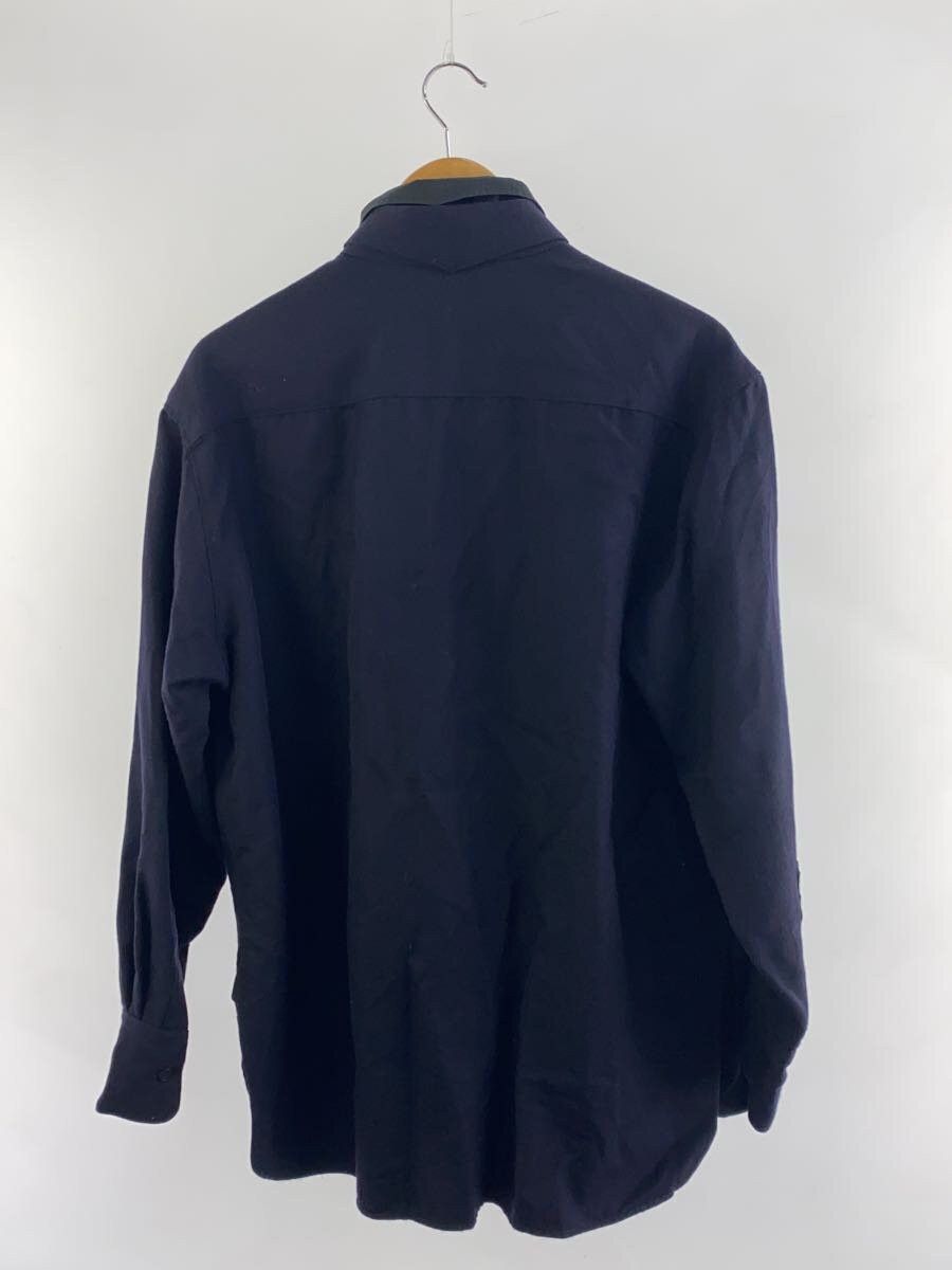 Yohji Yamamoto yohji yamamoto pour homme Y's wool/navy long sleeve shirt Size US L / EU 52-54 / 3 - 2 Thumbnail