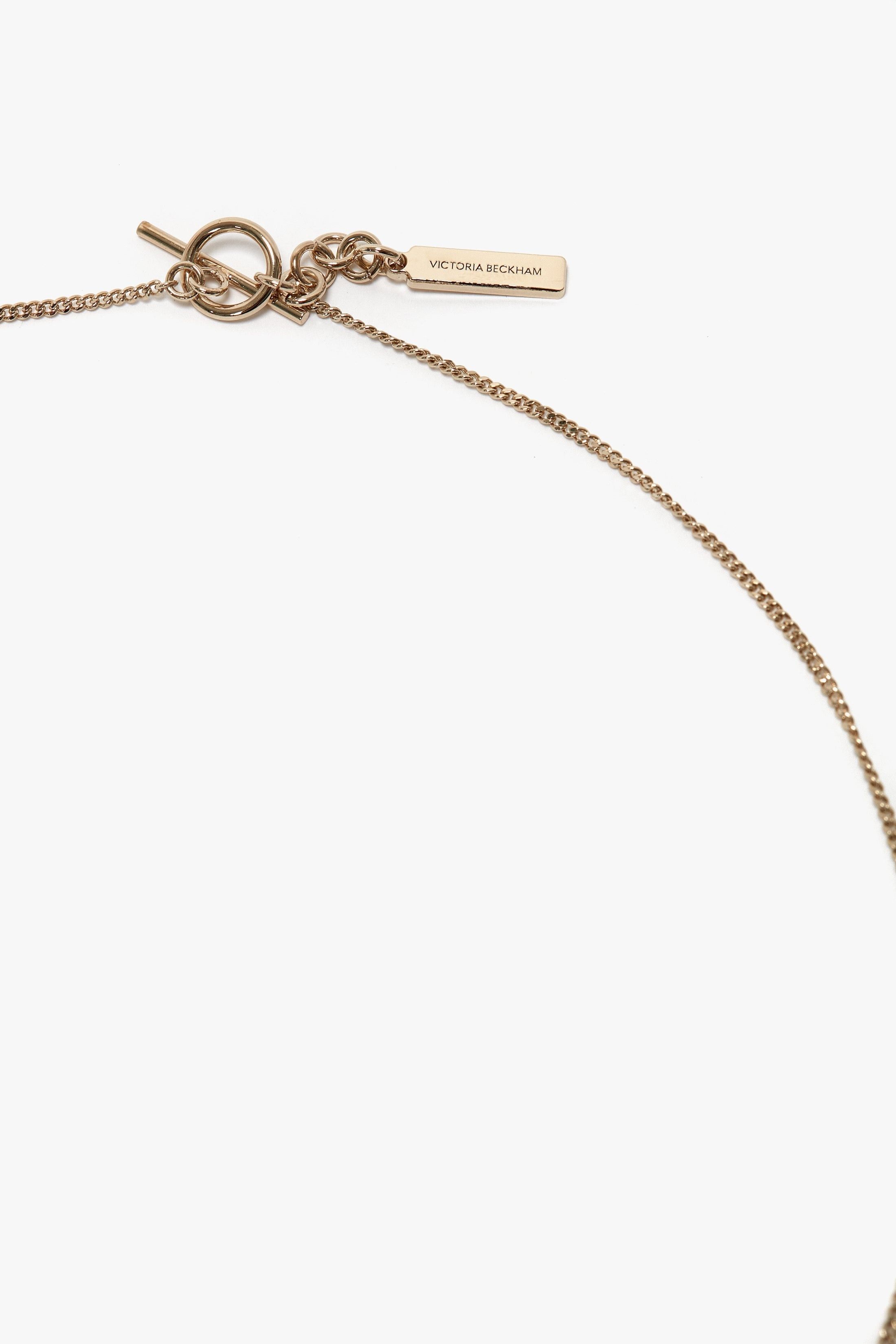 Victoria Beckham o1mle0525 Size: OS / Exclusive Resin Pendant Necklace Size ONE SIZE - 3 Thumbnail