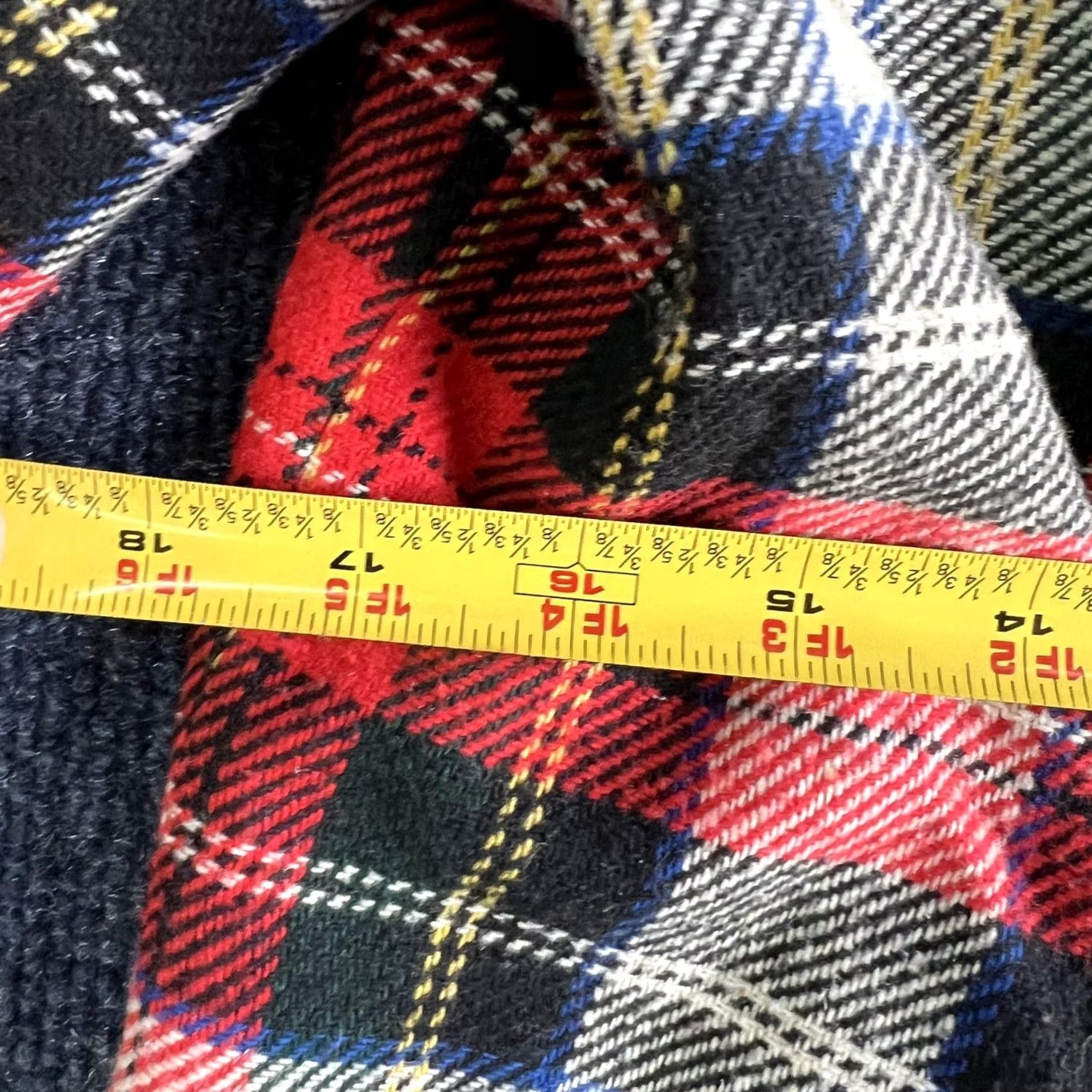 Velvet Fundamental Things Blazer Womens 4 Petite Red Plaid Velvet Collar Short Size S / US 4 / IT 40 - 4 Thumbnail