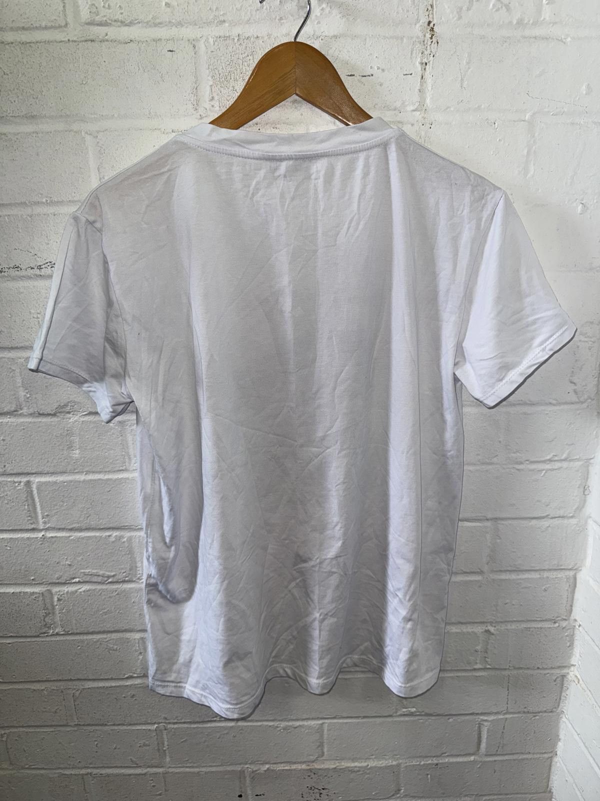Designer Moda Italia Floral Portrait T-Shirt Size L / US 10 / IT 46 - 4 Thumbnail